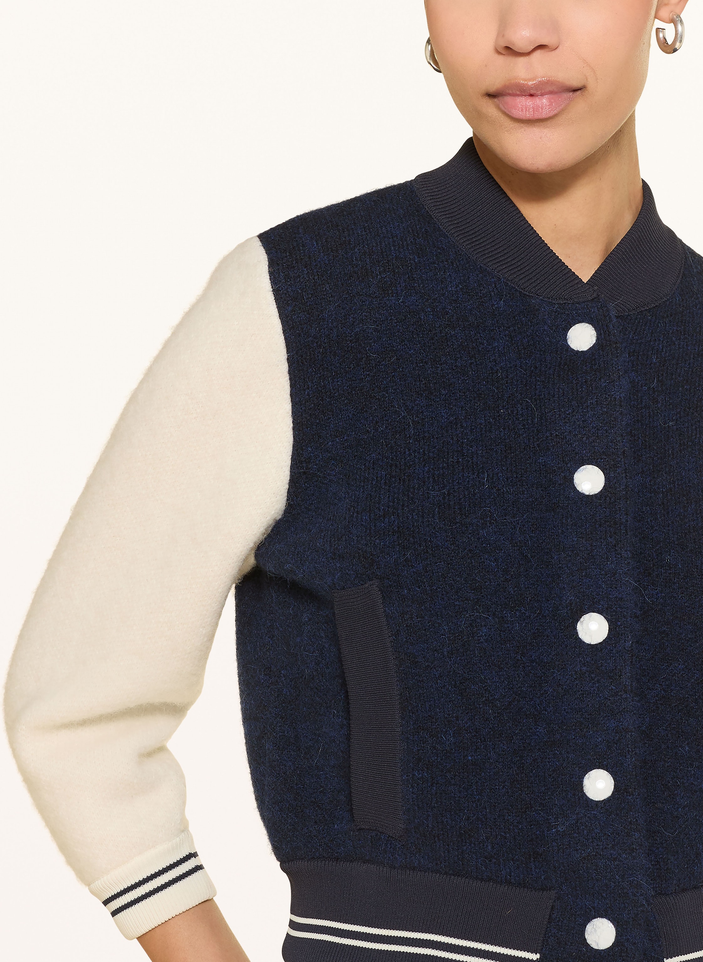 Thumbnail - Dorothee Schumacher College-Jacke Allure blau