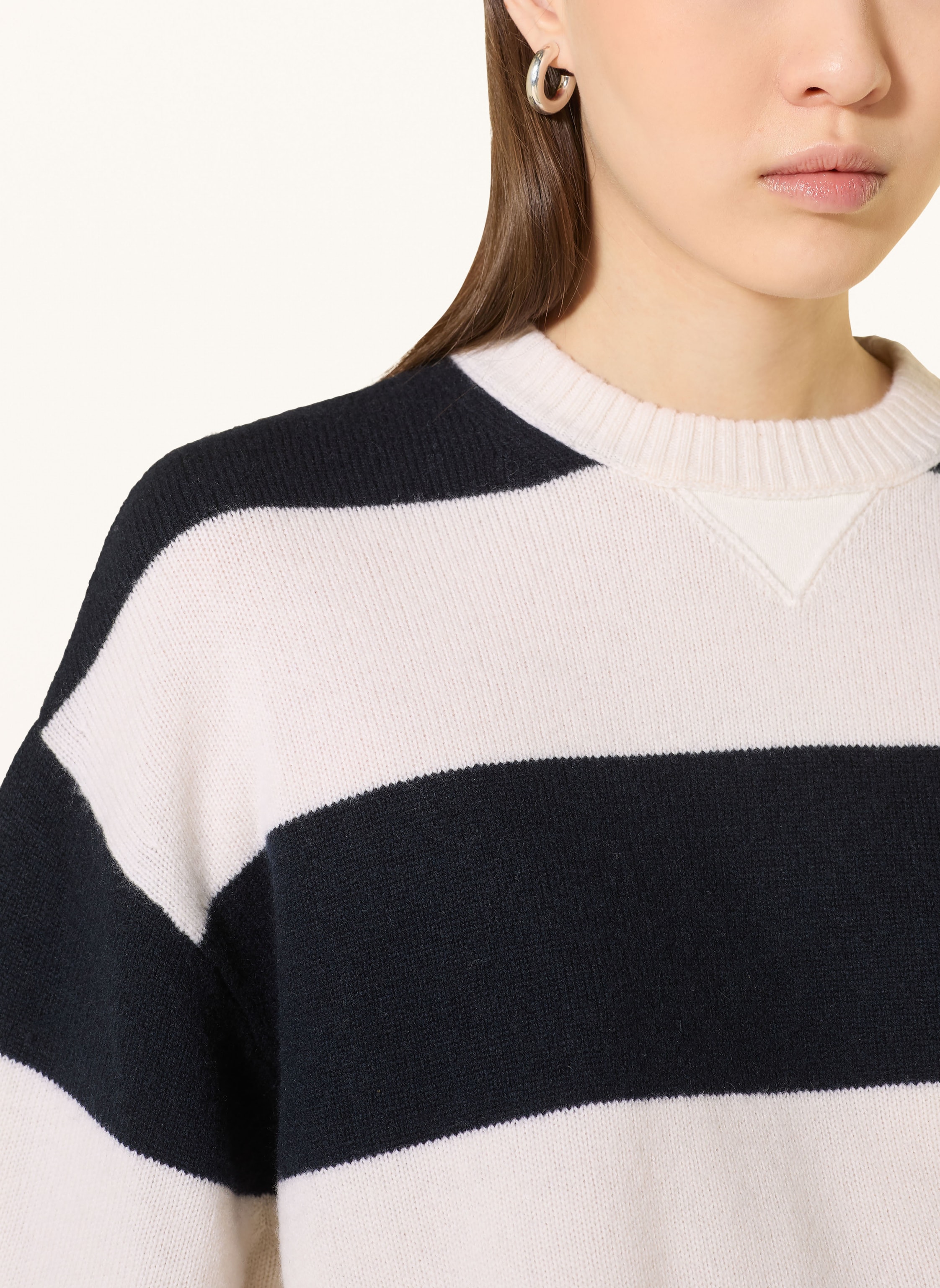 Thumbnail - Dorothee Schumacher Pullover Modern Statements Mit 3/4-Arm blau