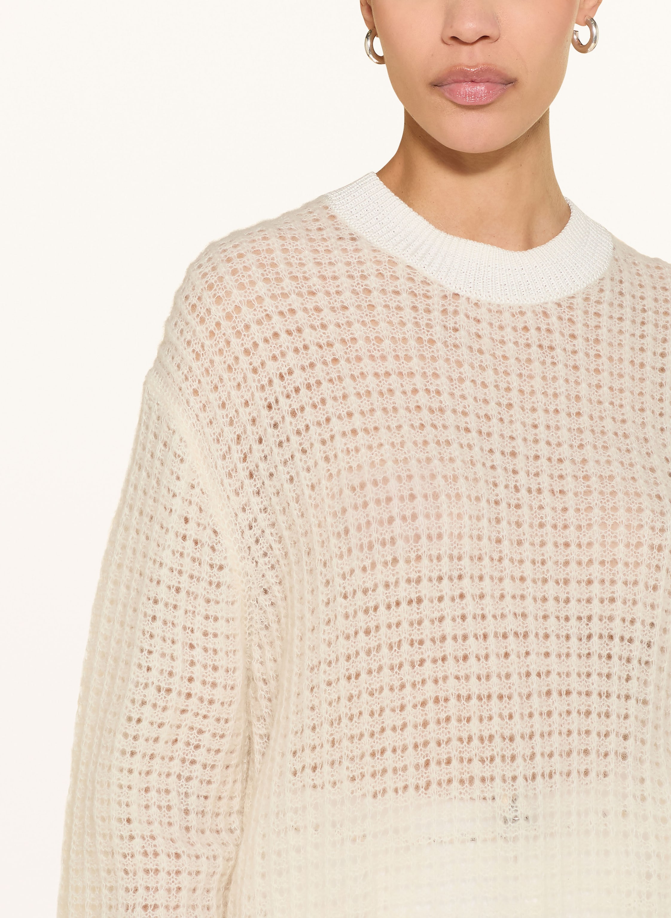 Thumbnail - Dorothee Schumacher Pullover Airy Softness Mit Alpaka weiss