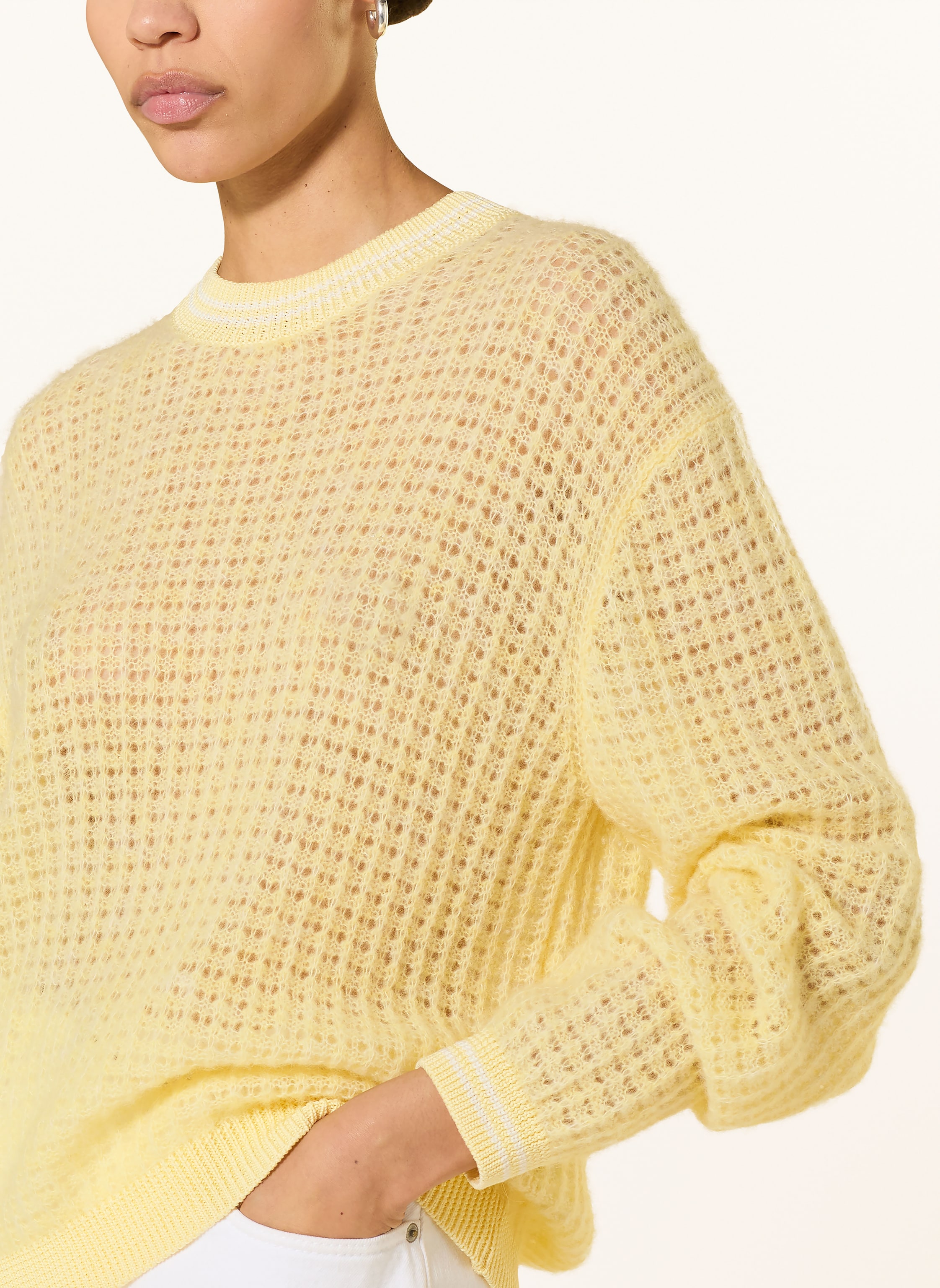 Thumbnail - Dorothee Schumacher Pullover Airy Softness Mit Alpaka gelb