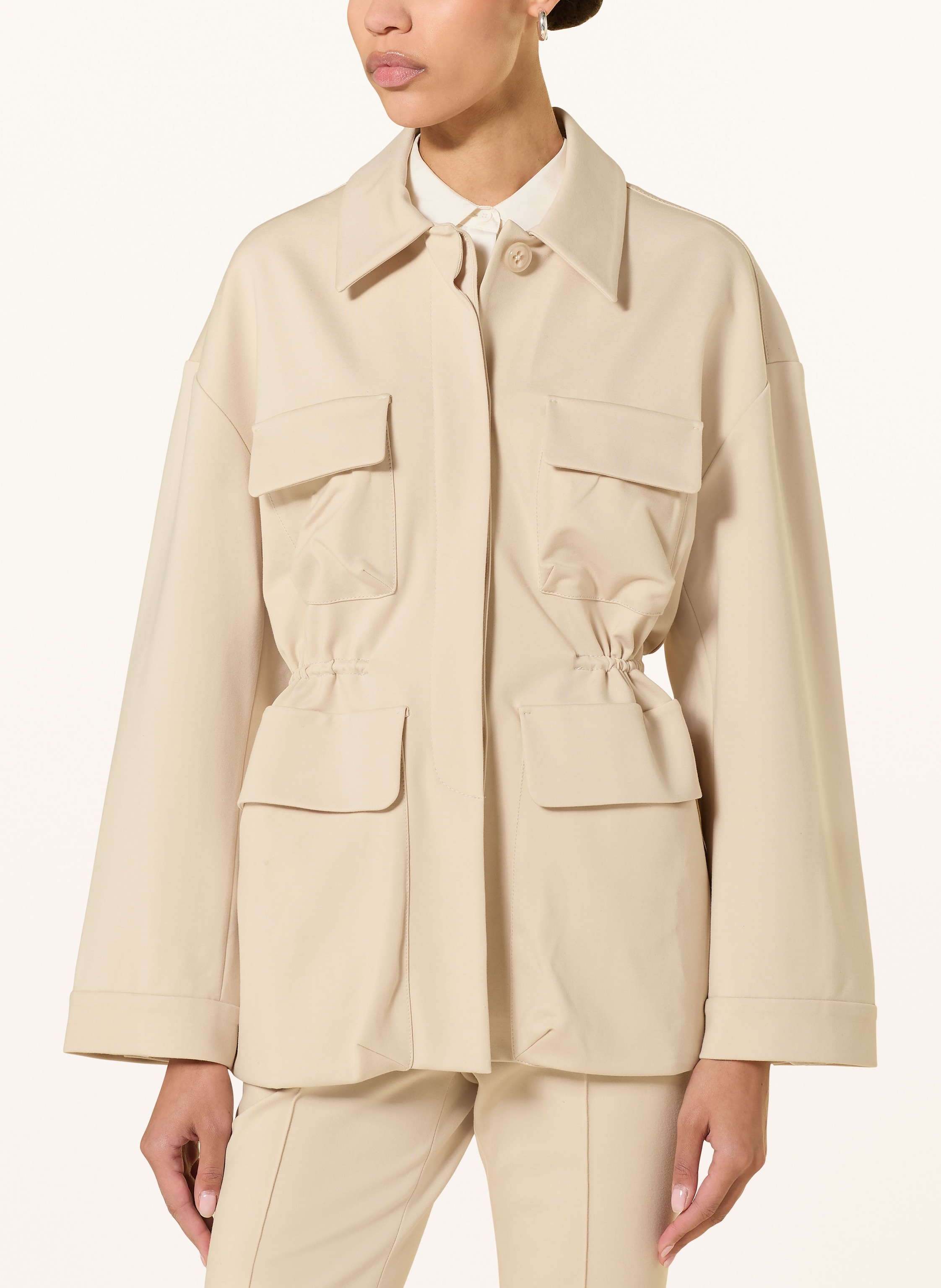 Thumbnail - Dorothee Schumacher Fieldjacket Emotional Essence beige