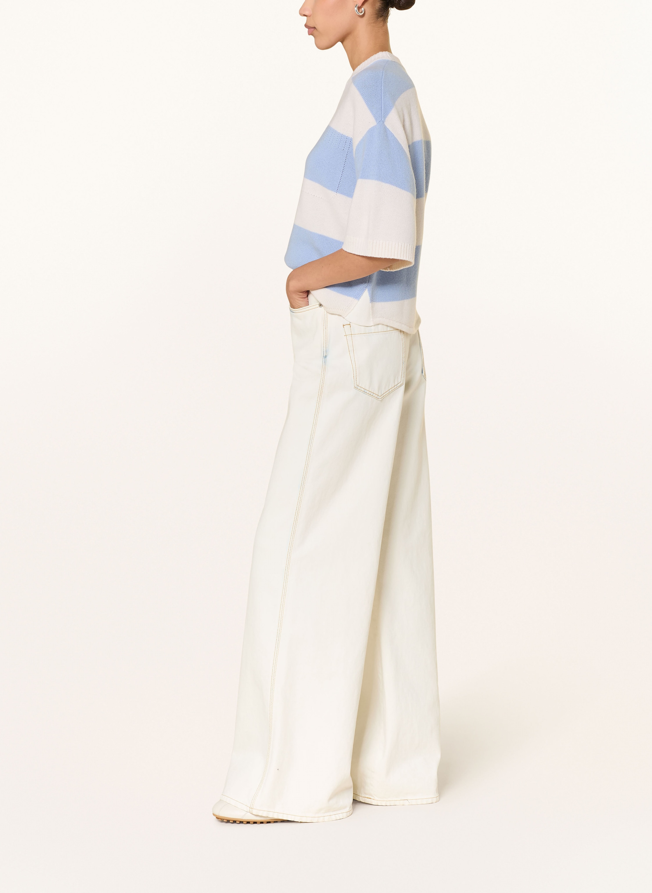 Thumbnail - Dorothee Schumacher Wide Leg Jeans Denim Love blau