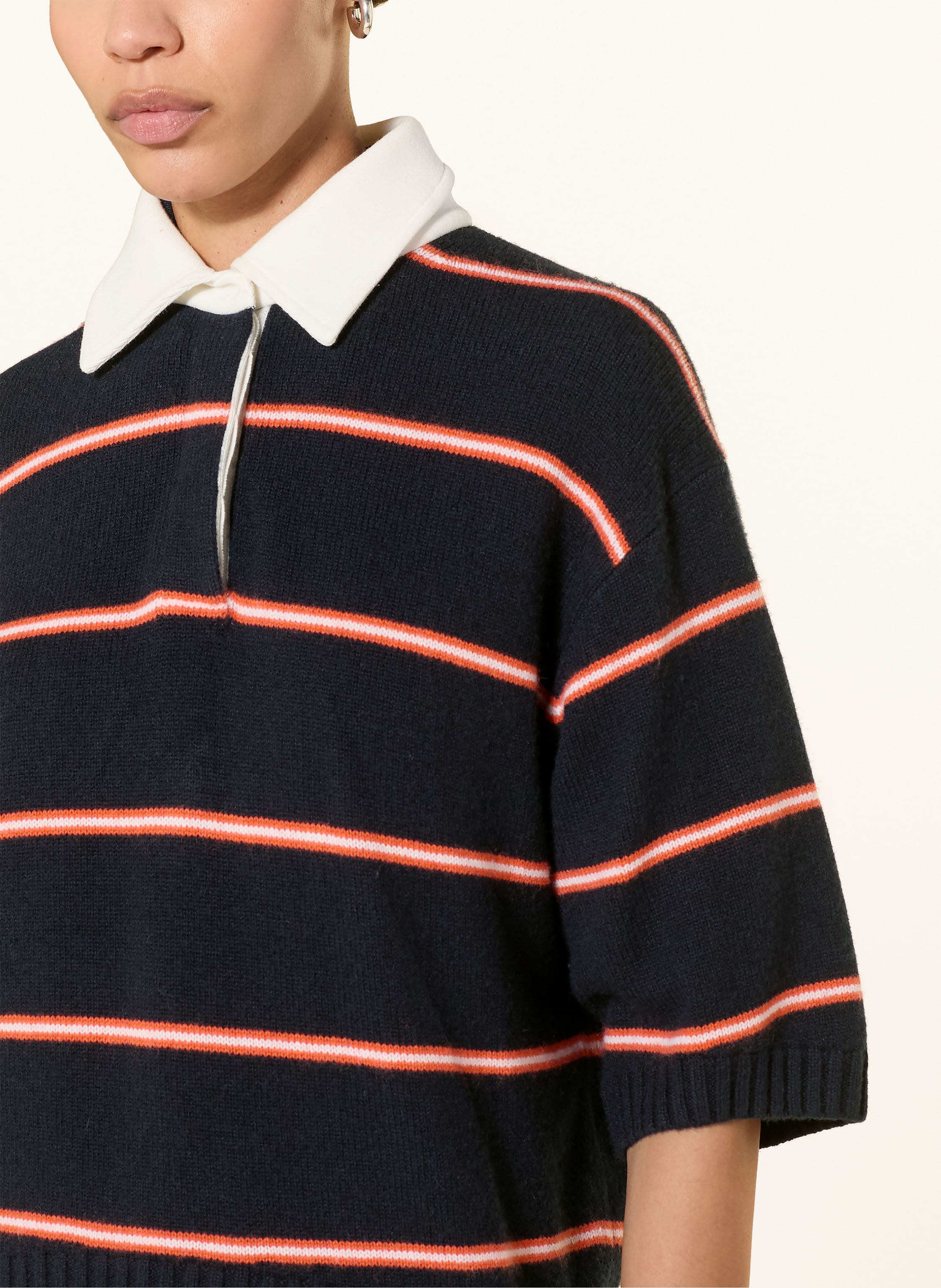 Thumbnail - Dorothee Schumacher Pullover Sporty Statements Mit Cashmere blau