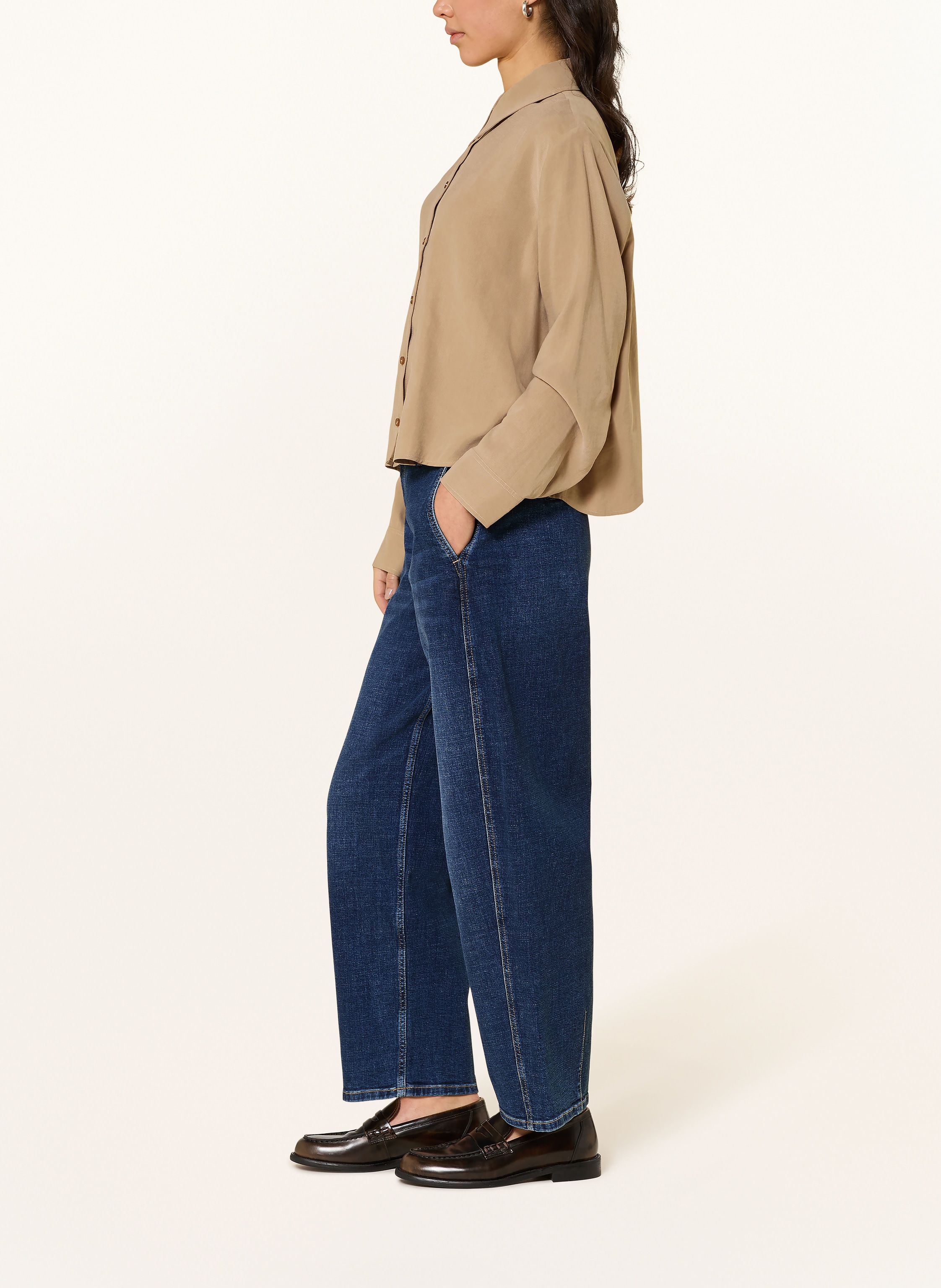 Thumbnail - Opus Barrel Jeans Lolah Flow blau