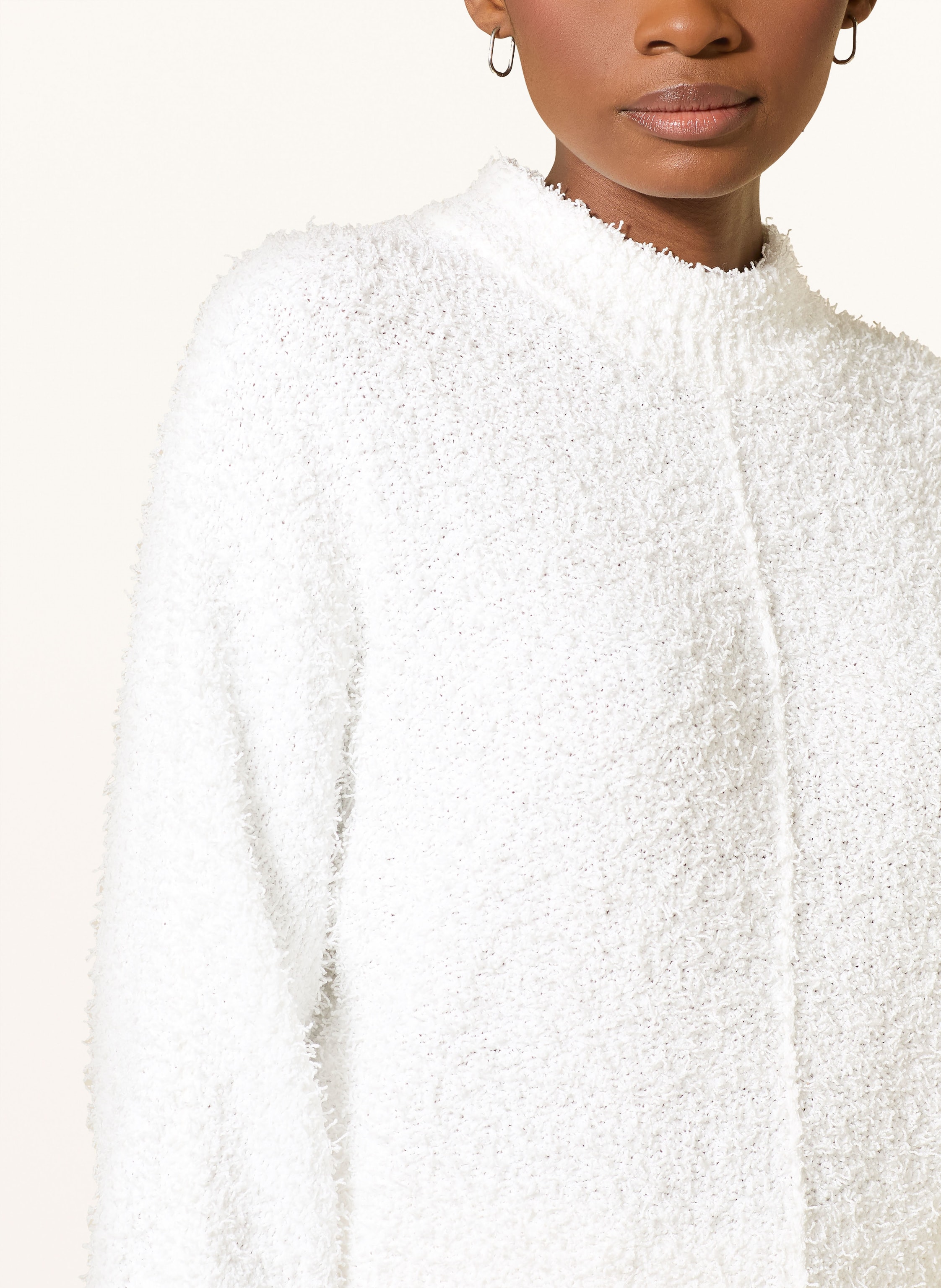 Thumbnail - Opus Pullover Punew Mit 3/4-Arm weiss