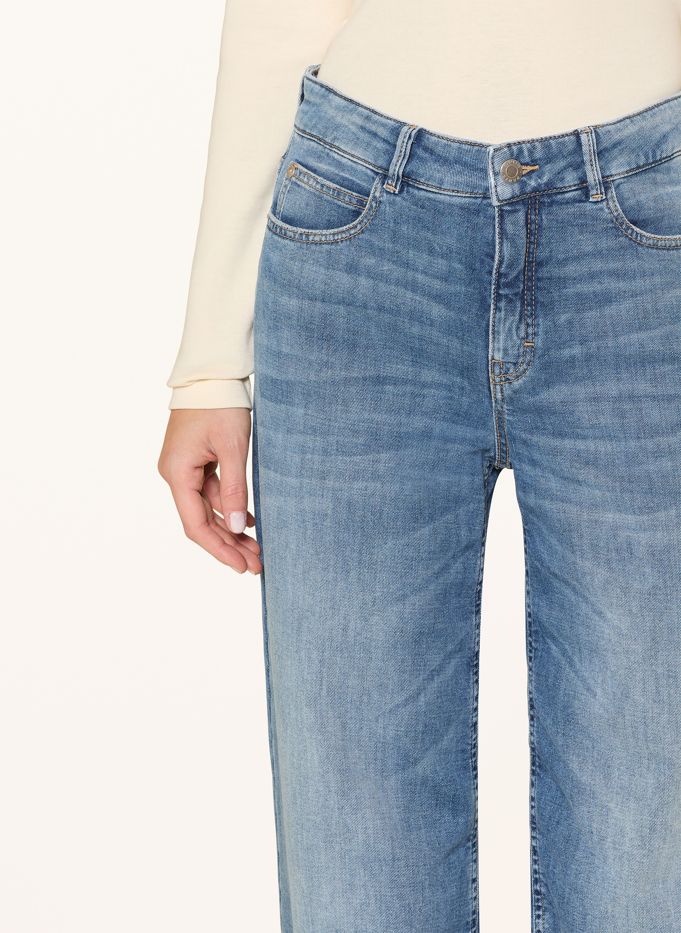 Thumbnail - Opus Pants Barrel Jeans Melly Twist blau