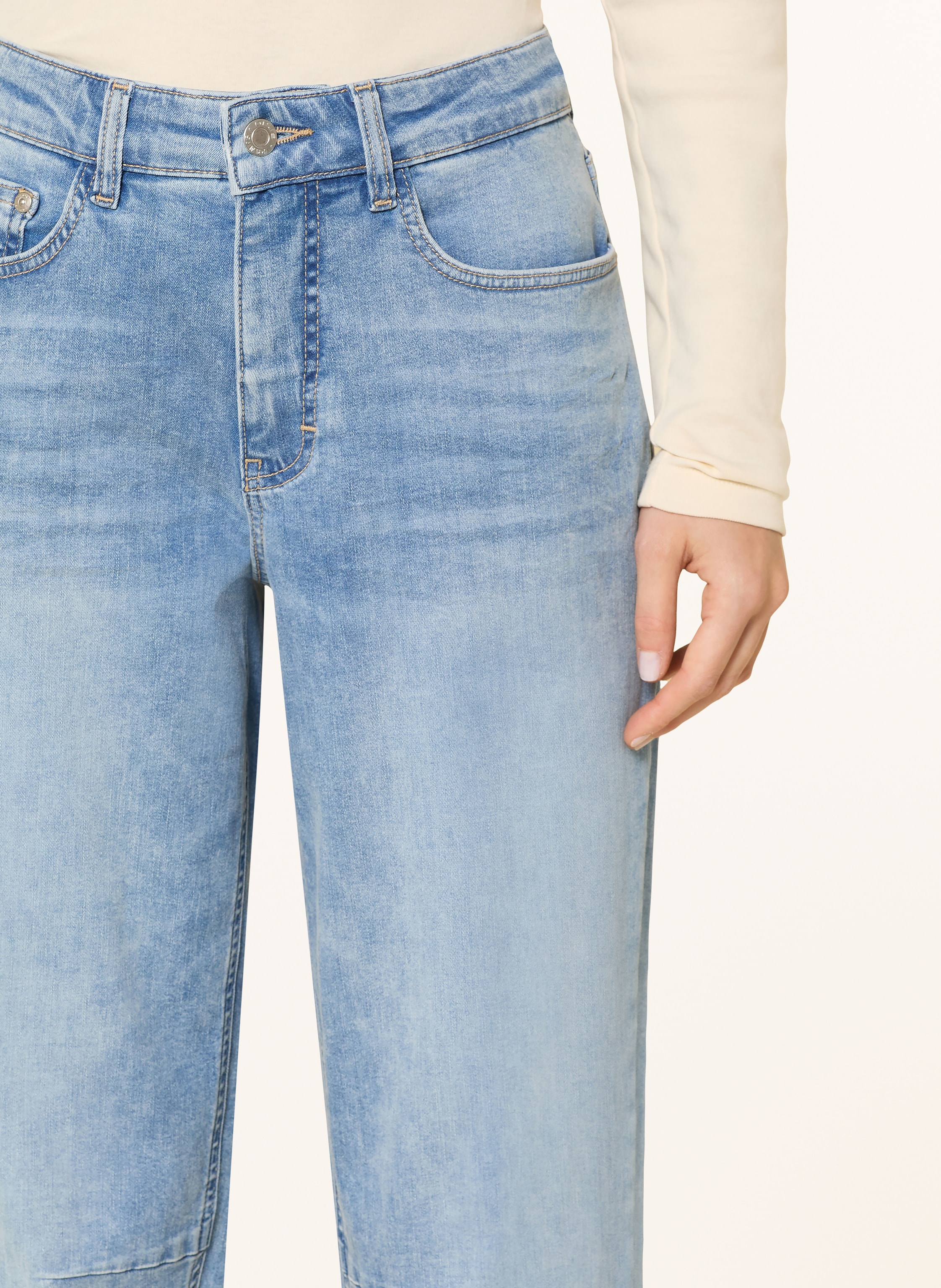 Thumbnail - Opus Pants Barrel Jeans Melly Relax blau