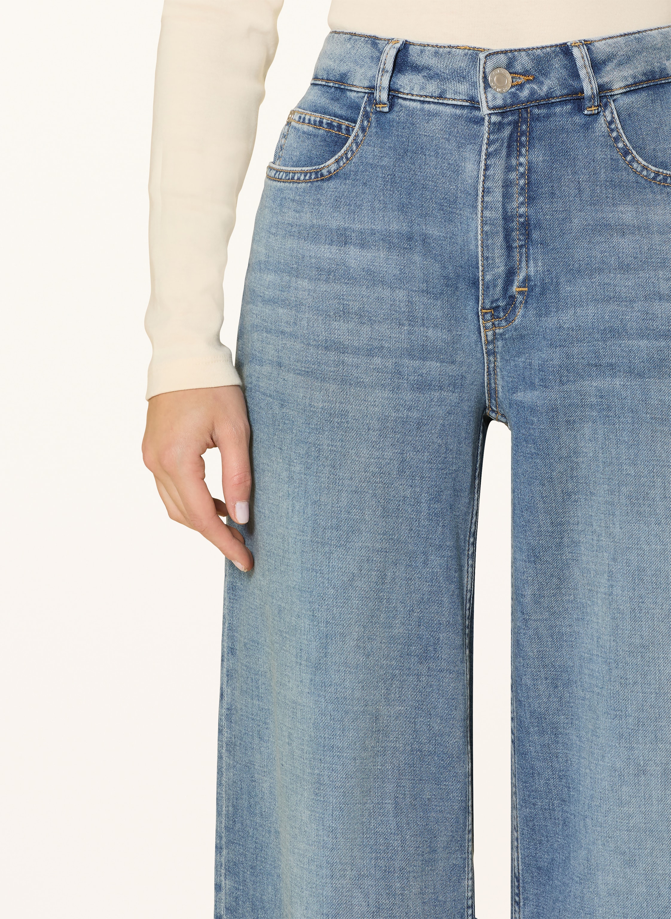 Thumbnail - Opus Pants Barrel Jeans Melly Twist blau