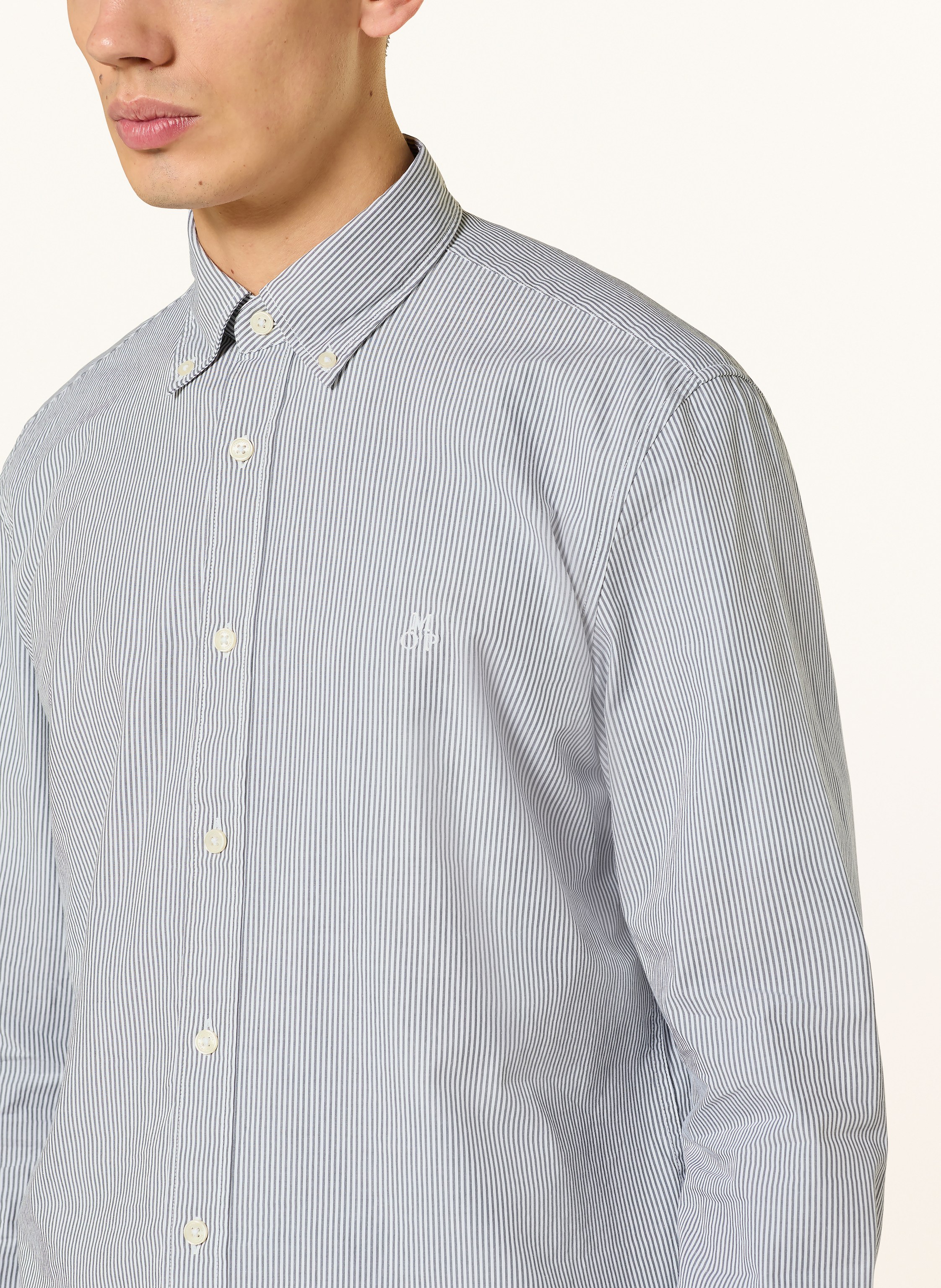 Thumbnail - Marc O'polo Hemd Regular Fit grau