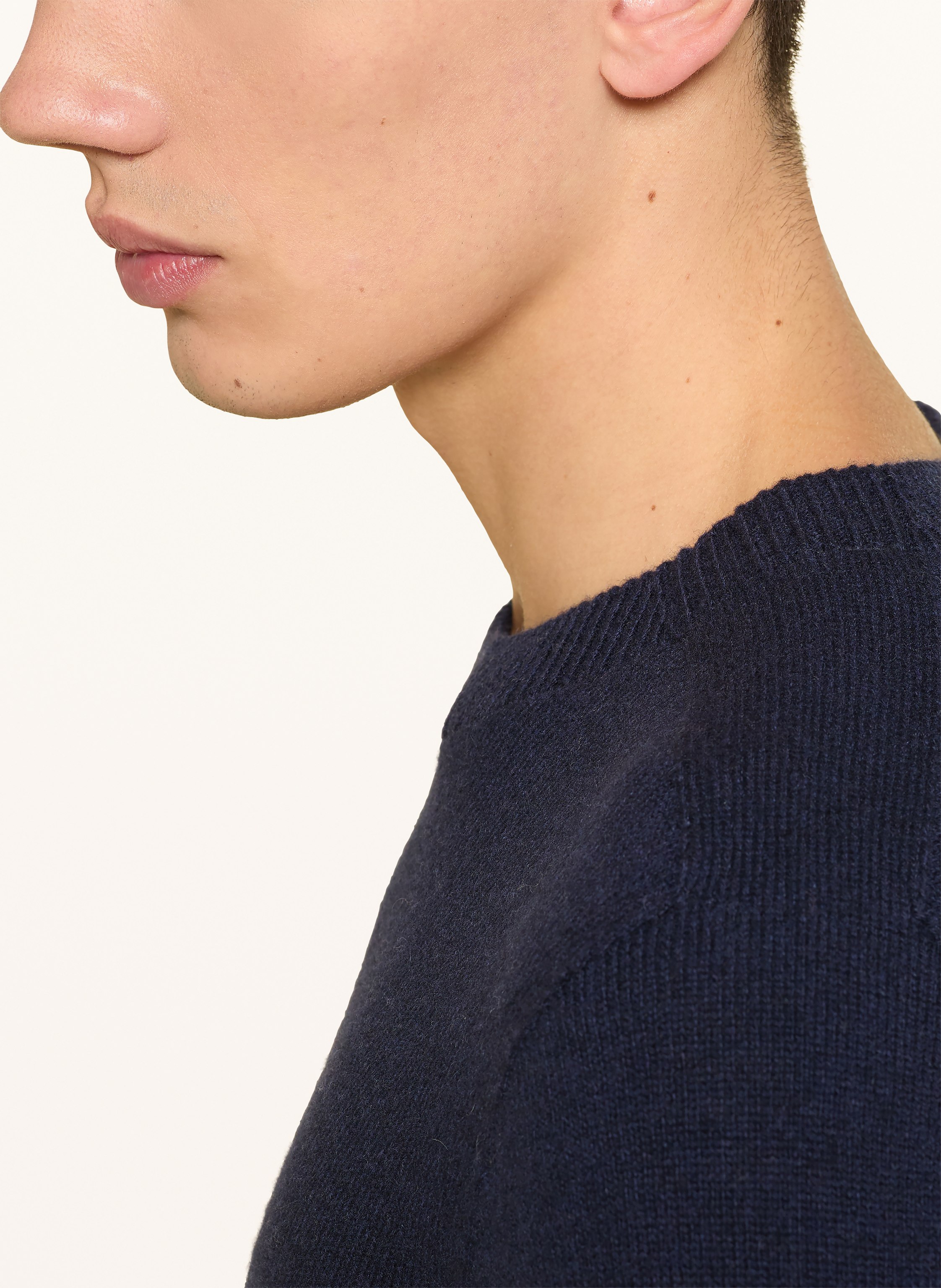 Thumbnail - Maerz Muenchen Pullover Mit Cashmere blau