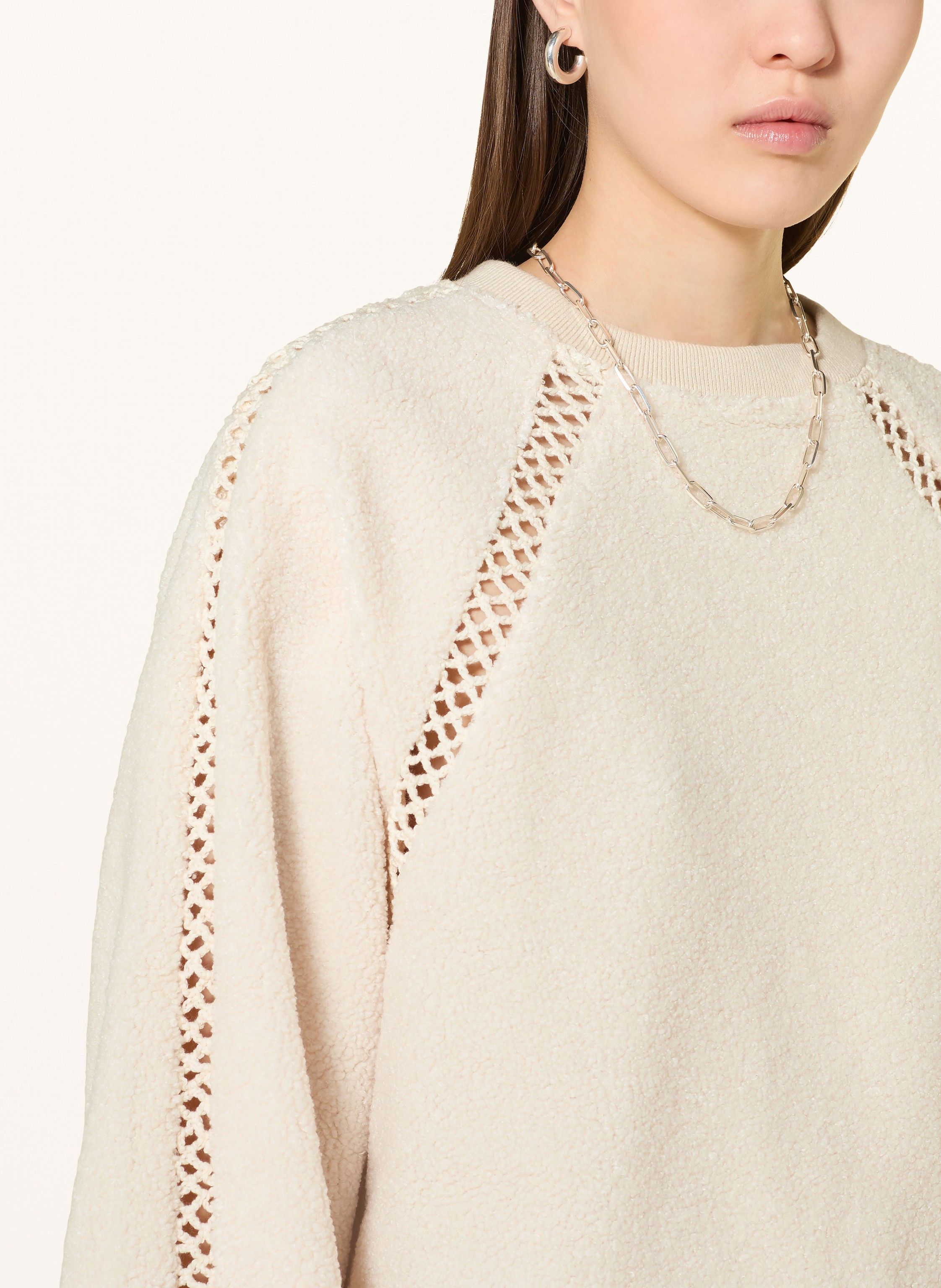 Thumbnail - Ba&Sh Sweatshirt Sweet weiss