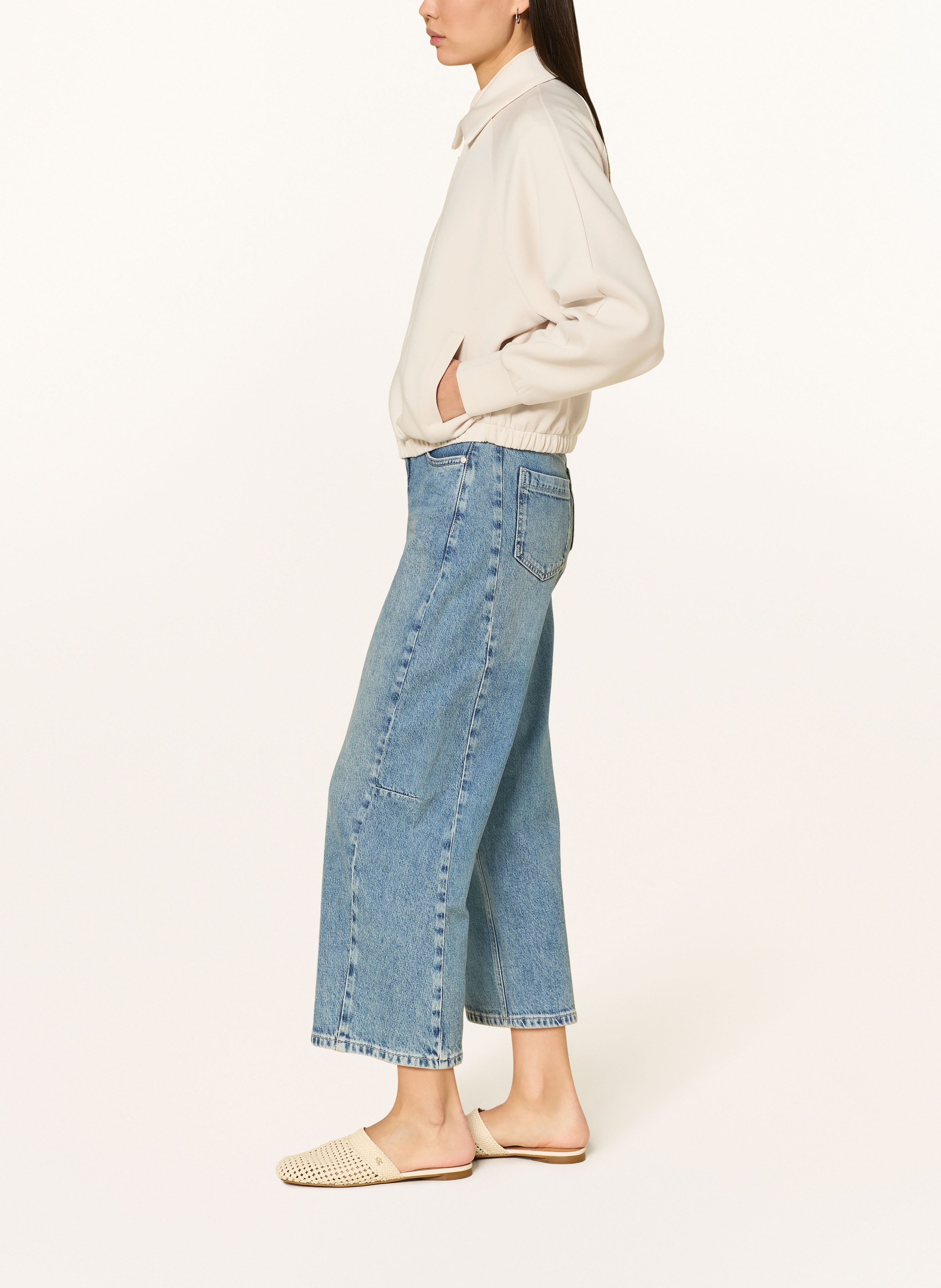 Thumbnail - Someday Cropped Jeans Cellma Cropped blau
