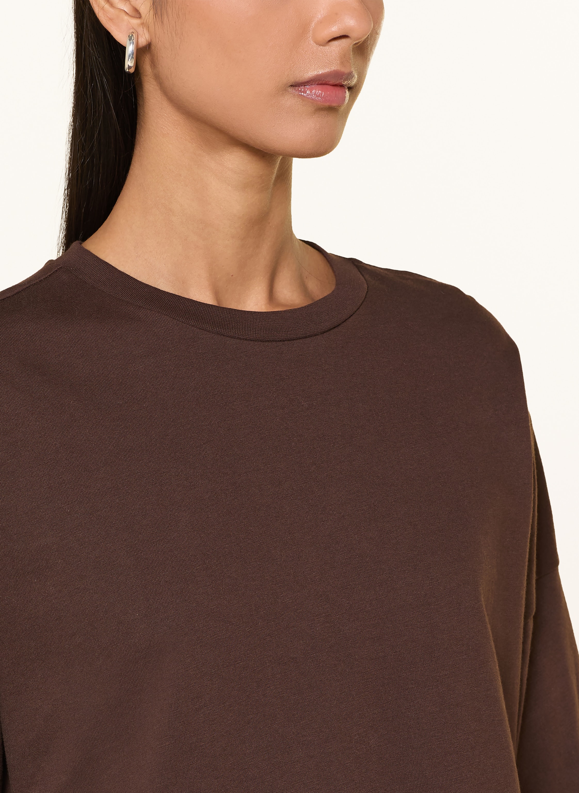 Opus T-Shirt Sarenzi braun – Bild 2