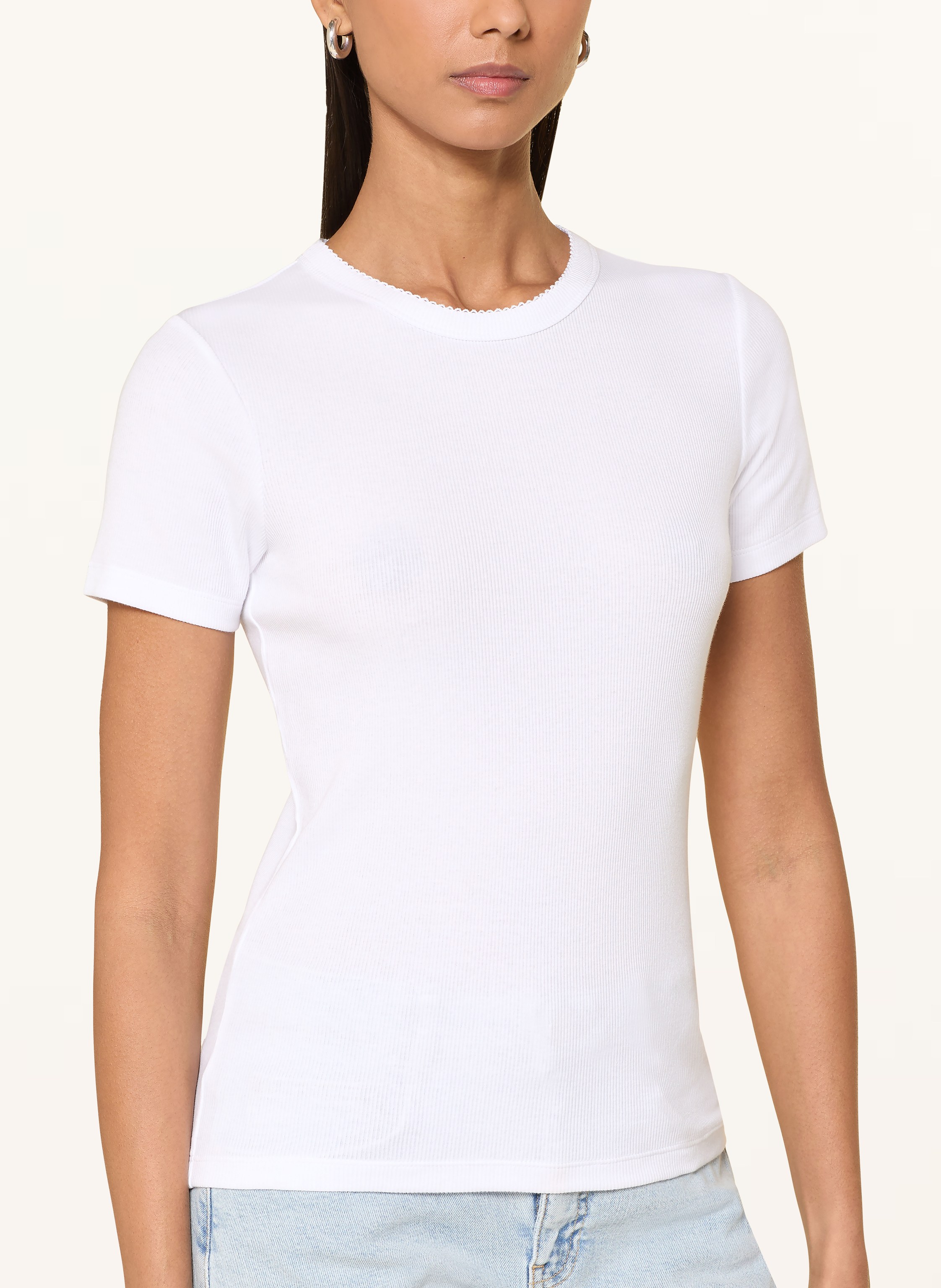 Thumbnail - Opus T-Shirt Samuna Scallop weiss