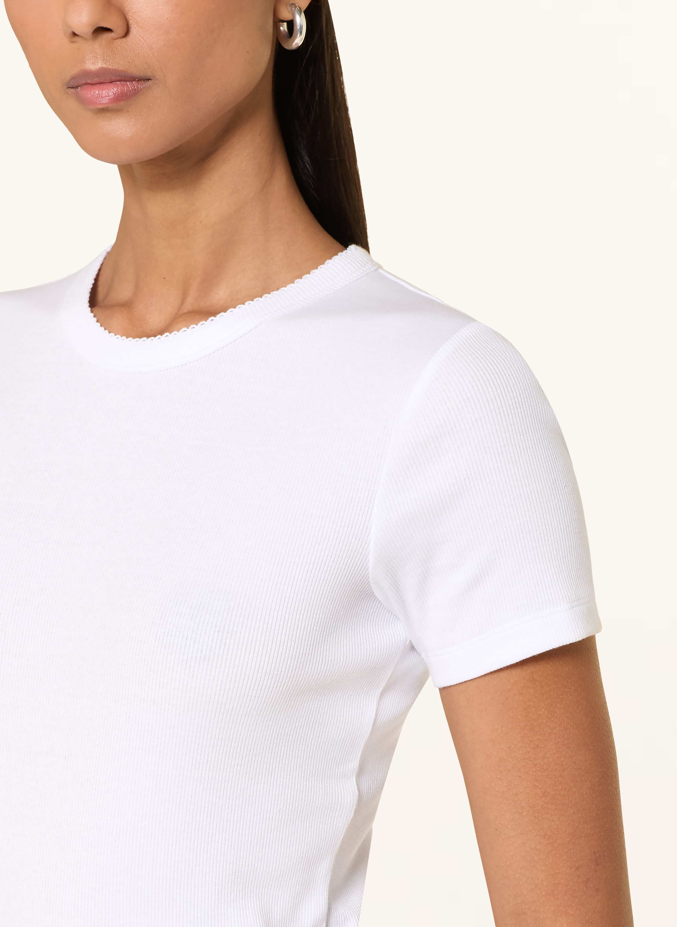 Thumbnail - Opus T-Shirt Samuna Scallop weiss