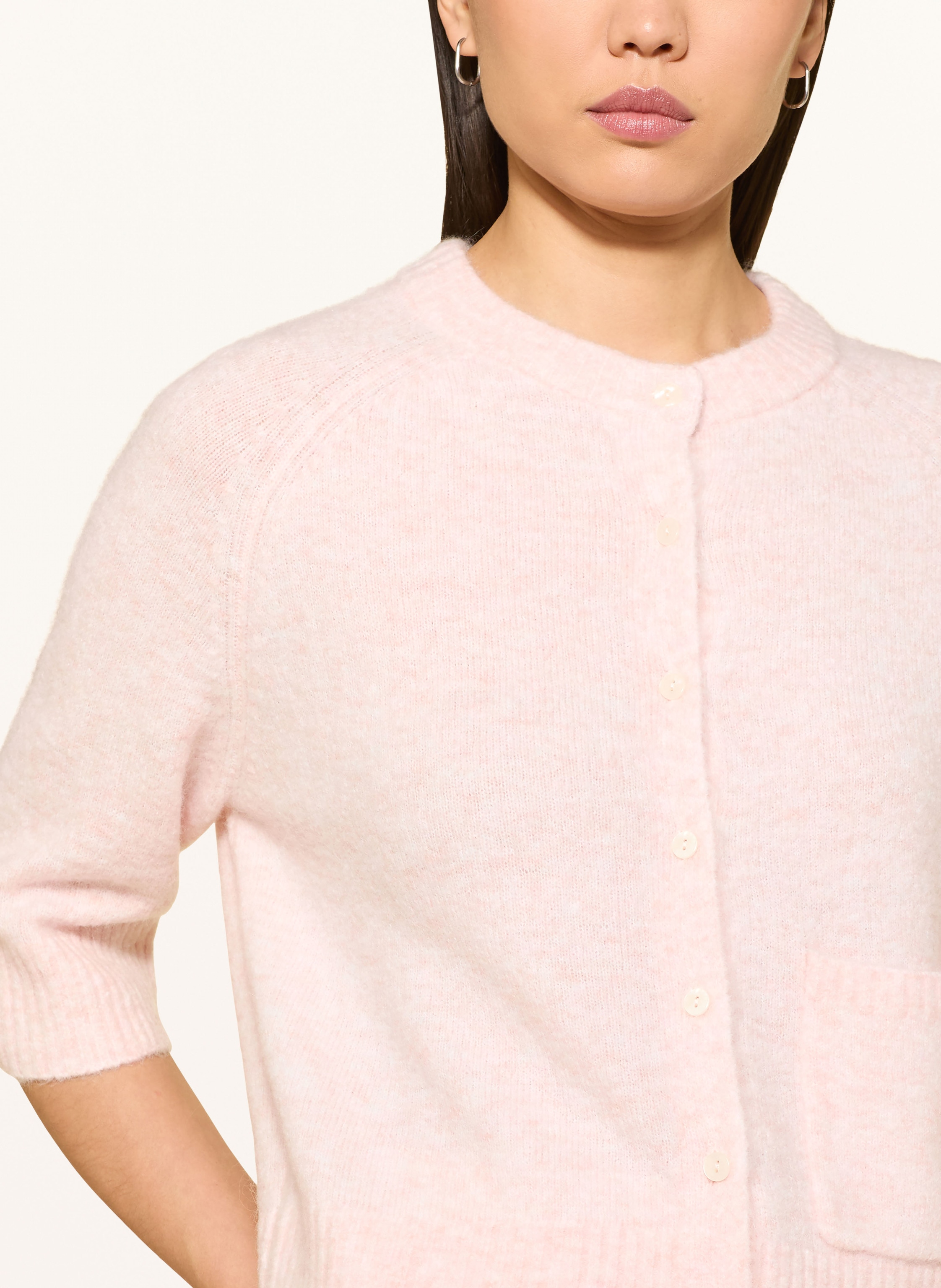 Thumbnail - Opus Strickjacke Dathena Mit 3/4-Arm rosa