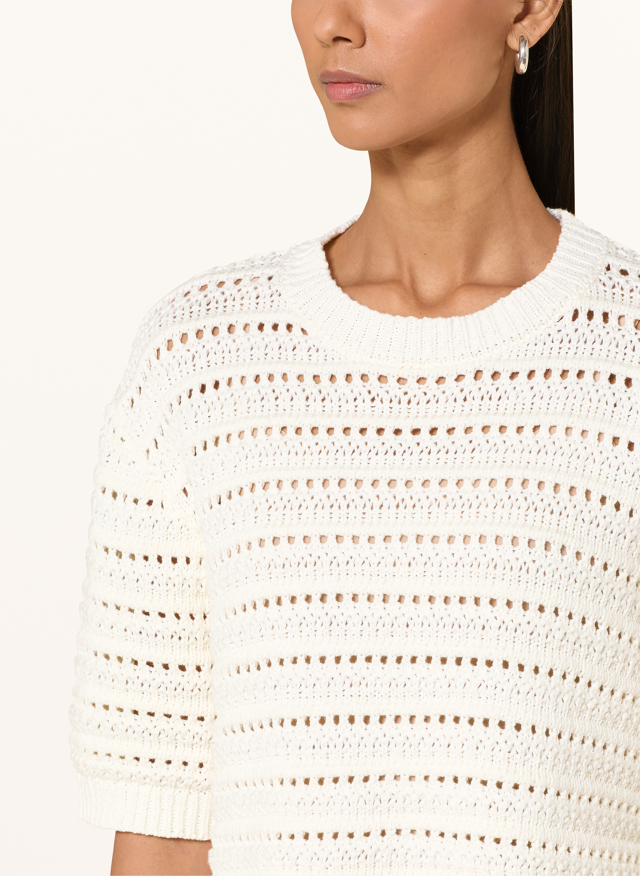 Thumbnail - Opus Strickshirt Ploomina weiss