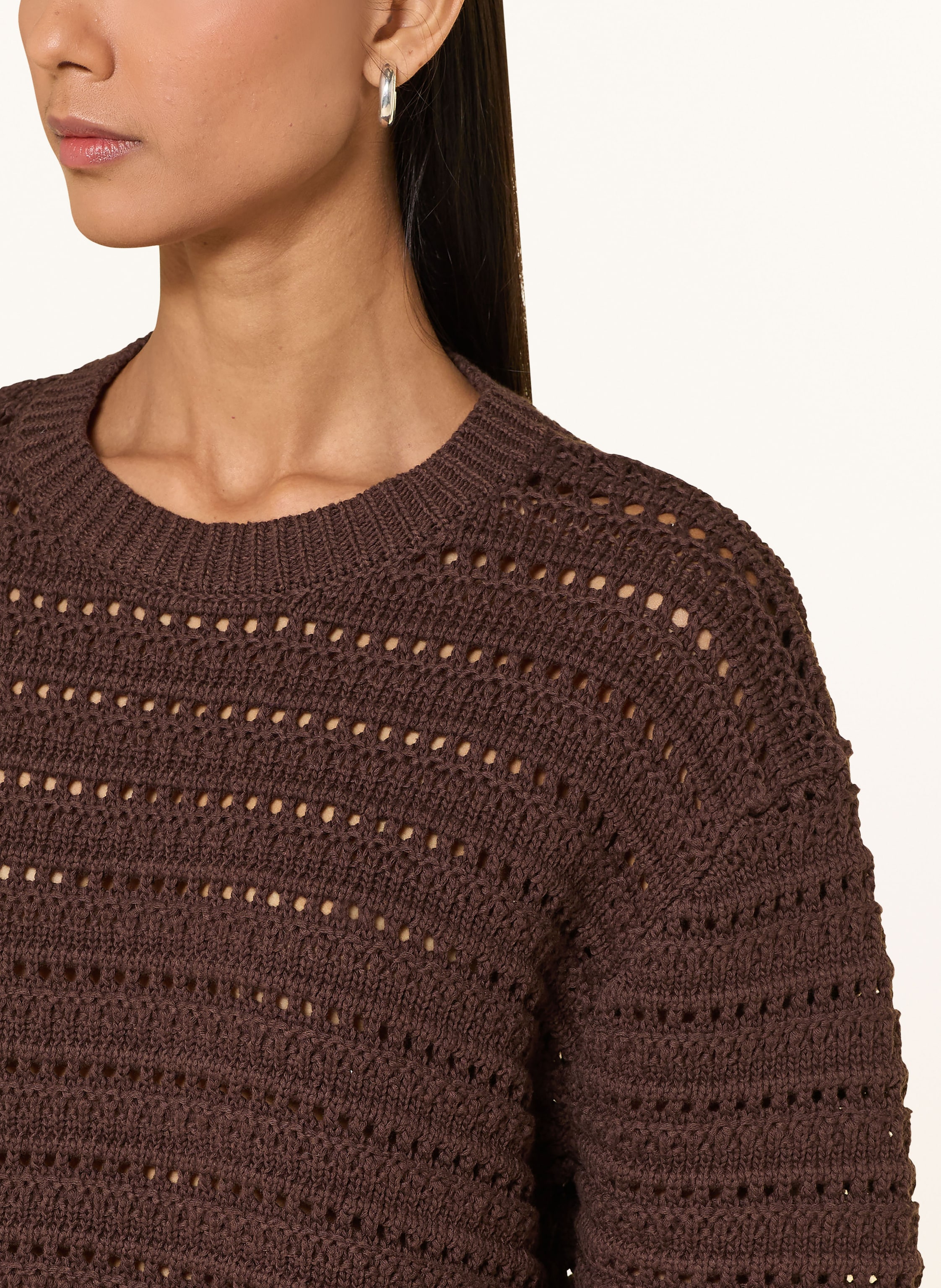 Thumbnail - Opus Strickshirt Ploomina braun