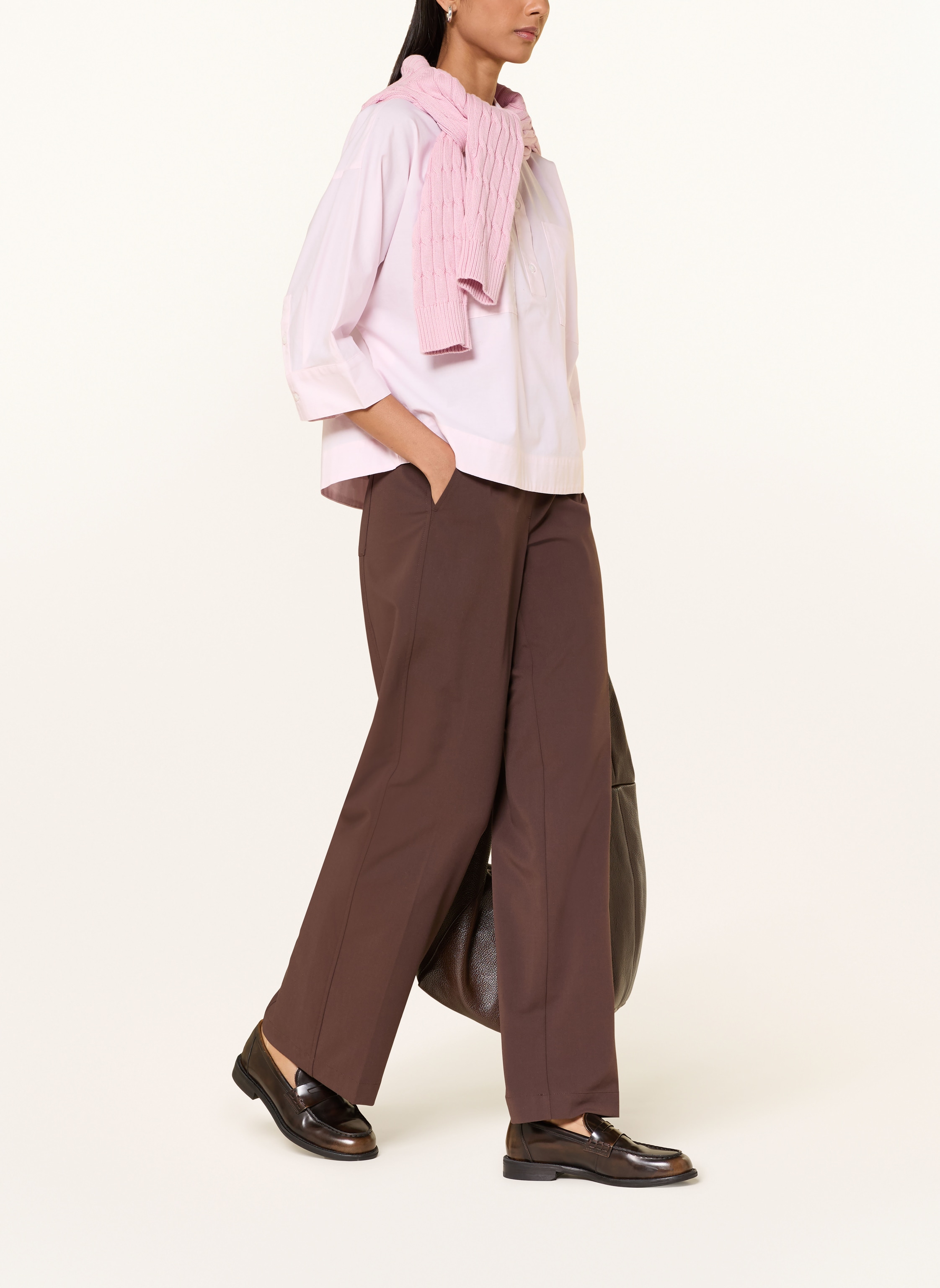 Thumbnail - Opus Hemdbluse Fadessa Mit 3/4-Arm rosa