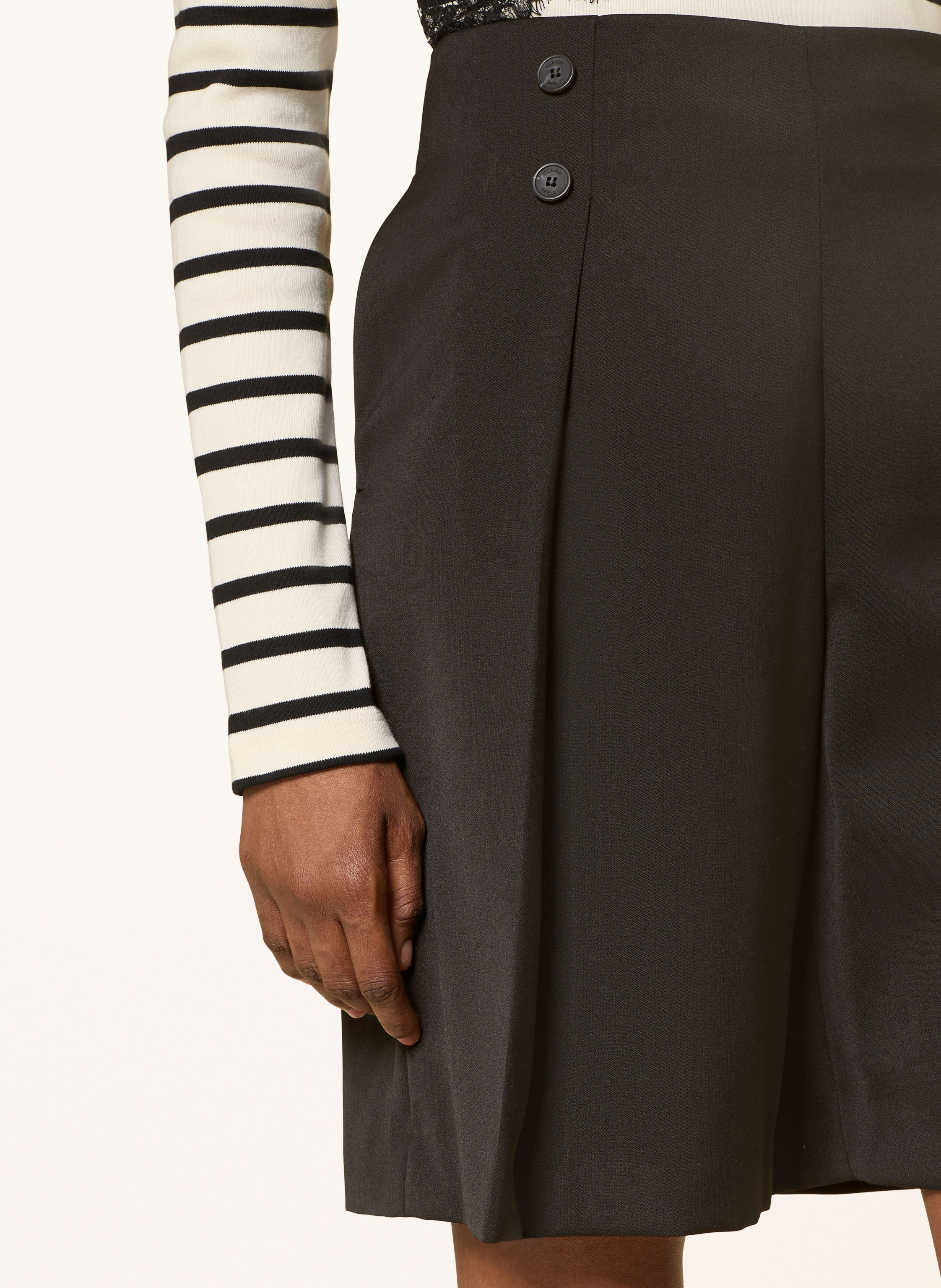 Thumbnail - Claudie Pierlot Shorts schwarz