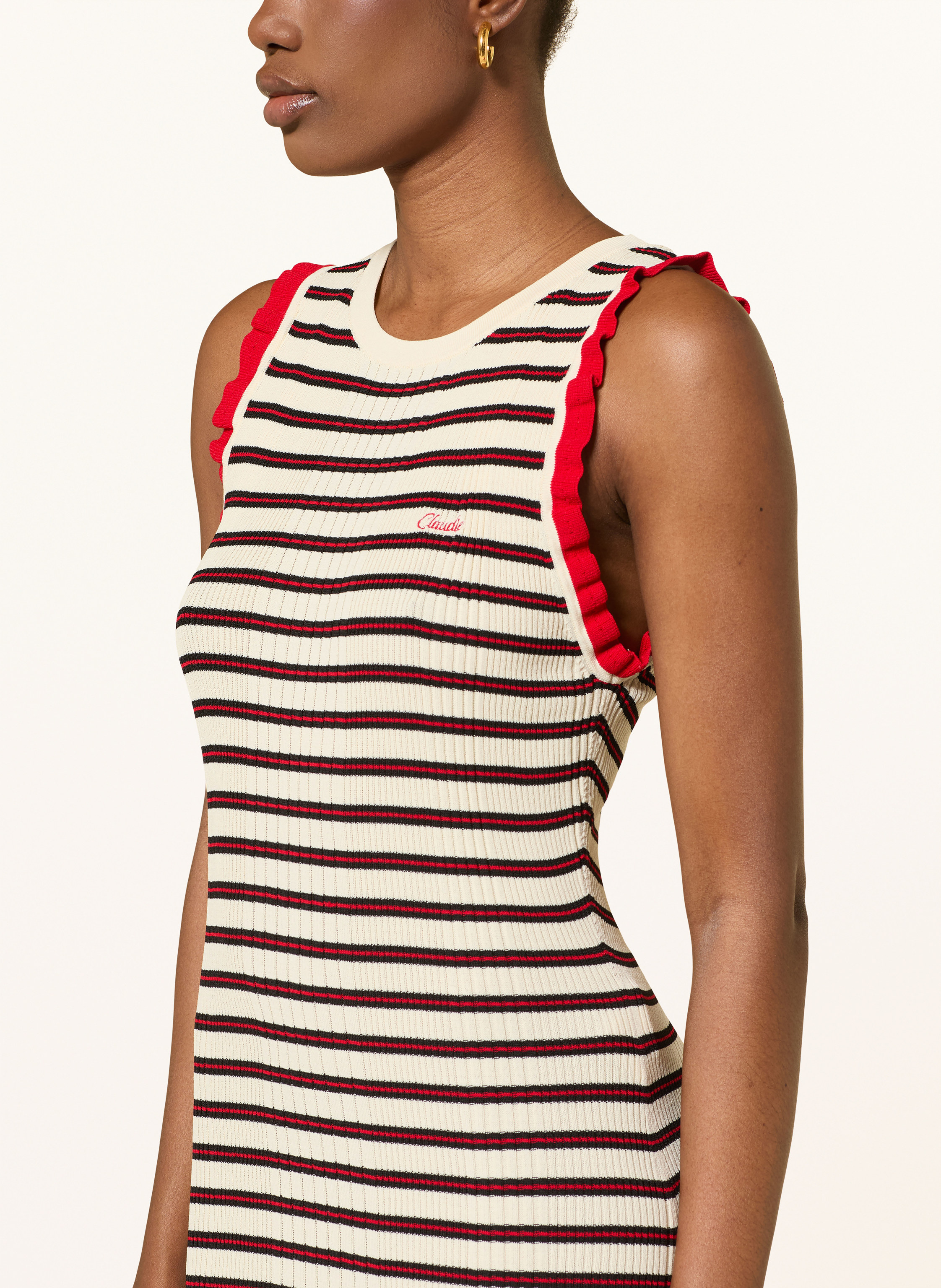 Thumbnail - Claudie Pierlot Kleid Miazaki rot