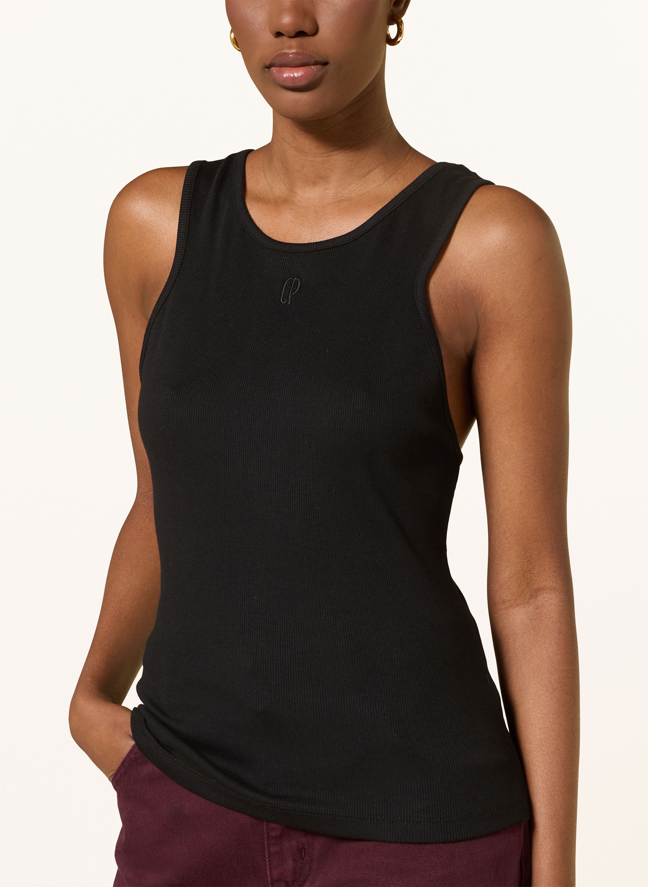 Thumbnail - Claudie Pierlot Top schwarz
