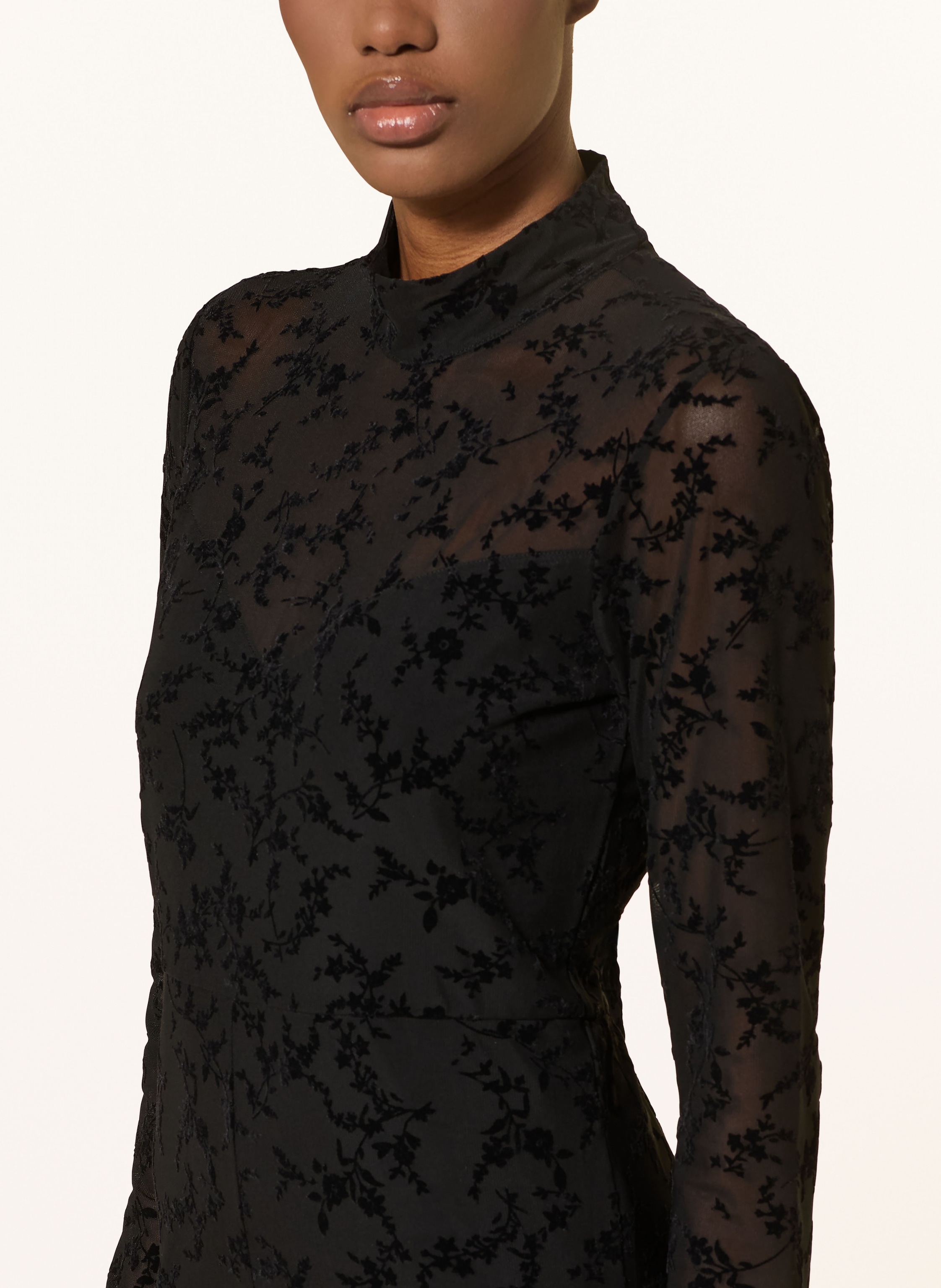 Thumbnail - Allsaints Mesh-Jumpsuit Rylee schwarz