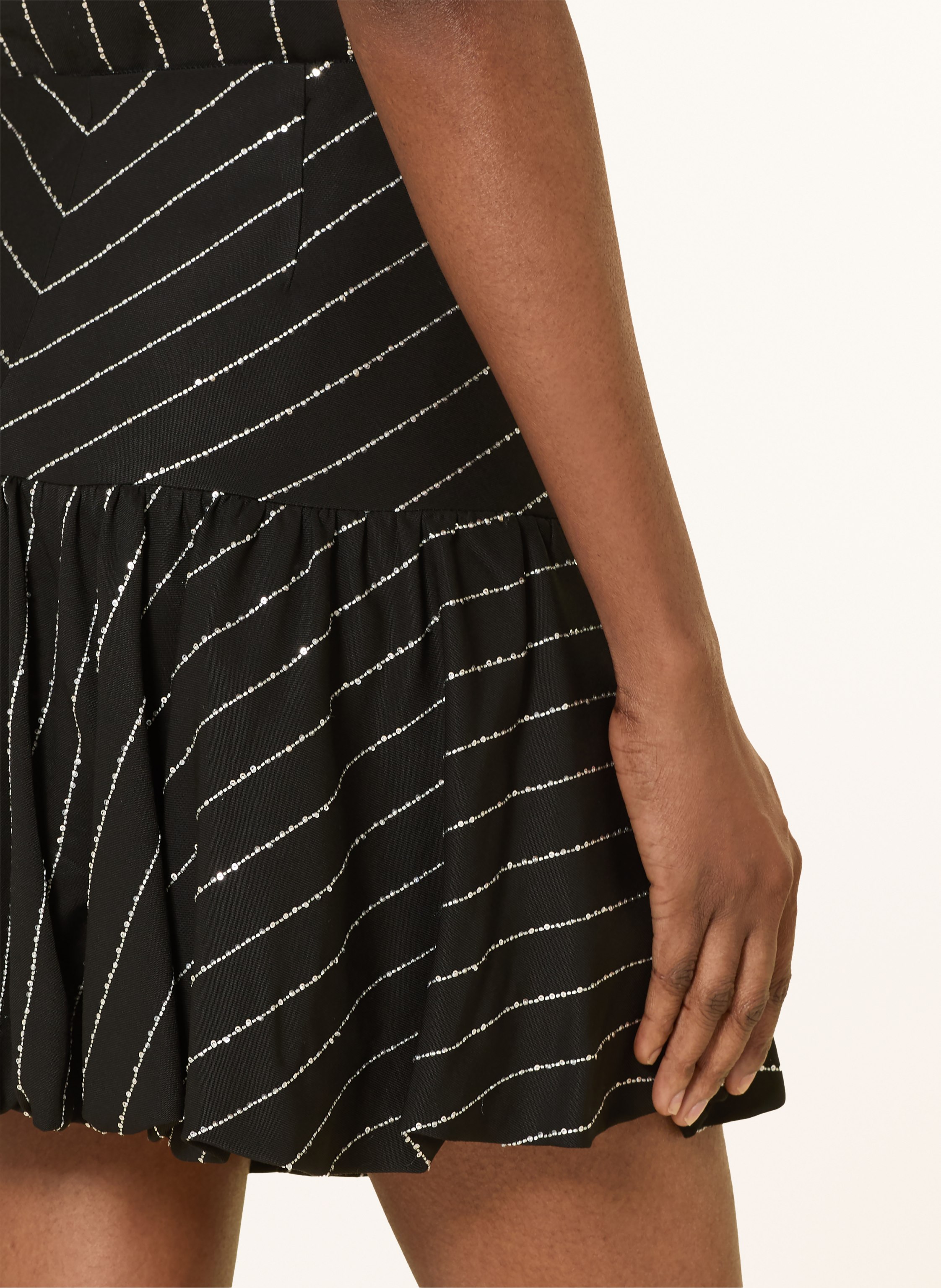 Thumbnail - Sandro Rock Mit Schmucksteinen schwarz