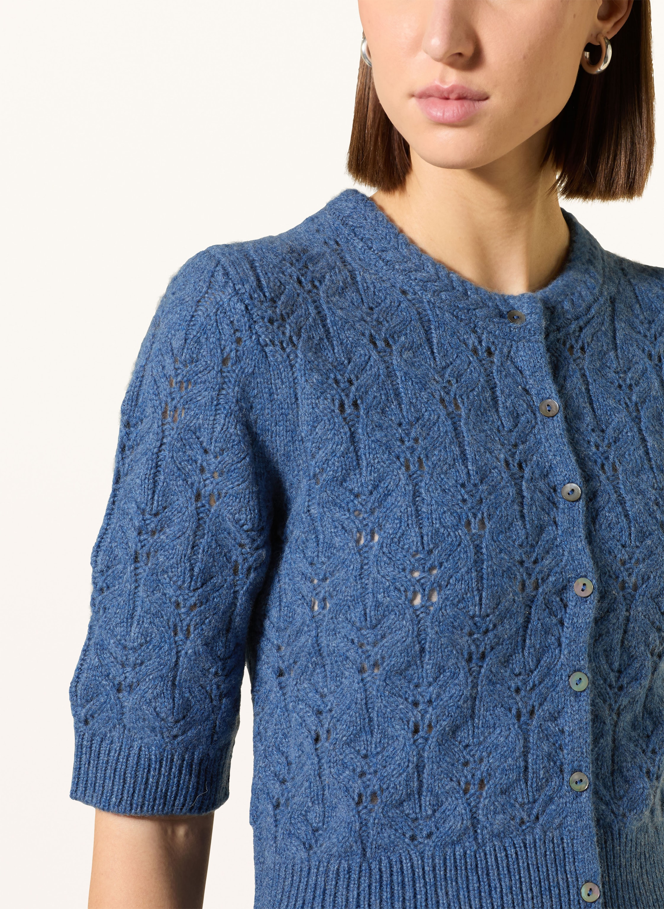 Thumbnail - Johann & Johanna Strickjacke blau