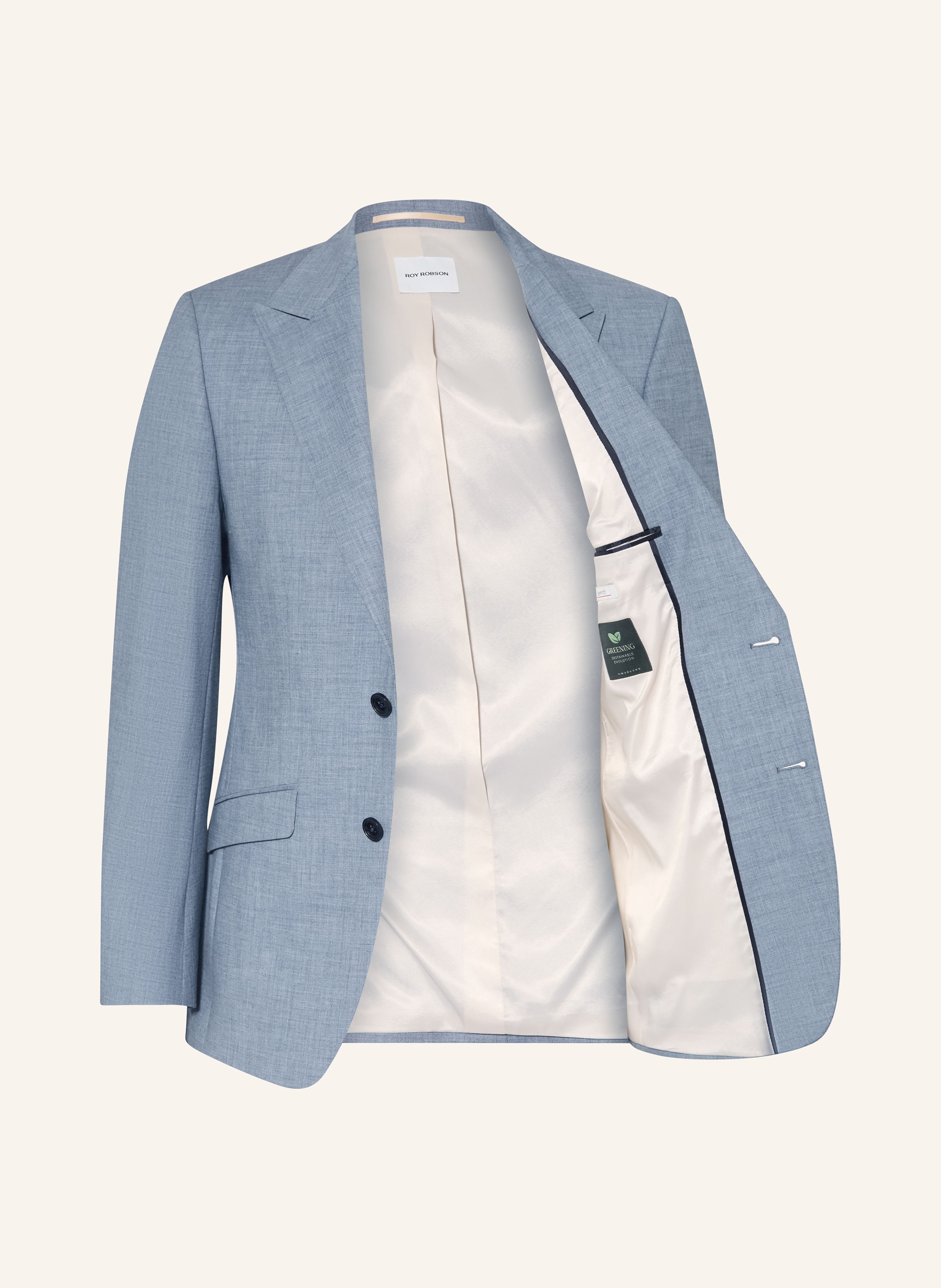 Thumbnail - Roy Robson Anzugssakko Extra Slim Fit blau