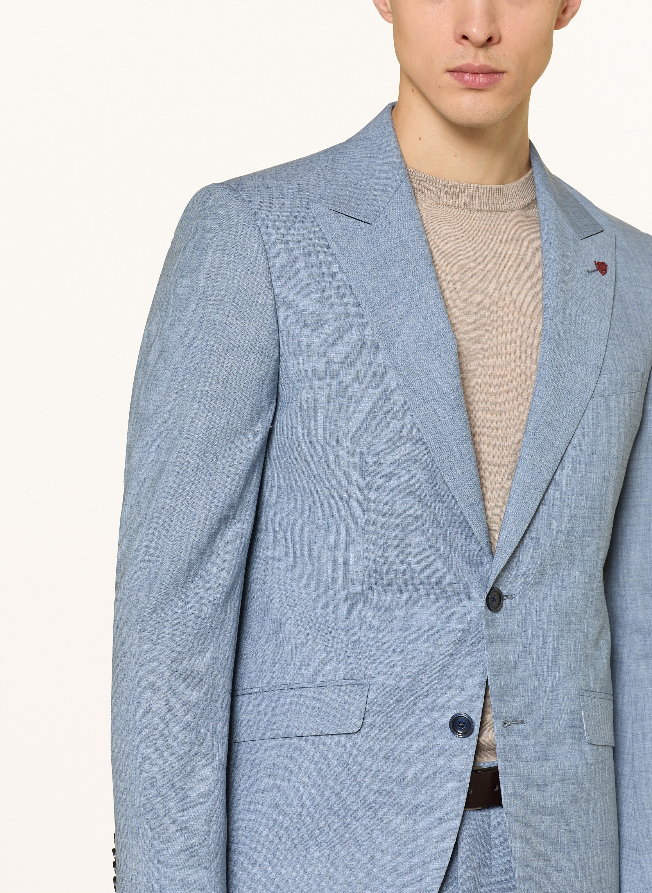 Thumbnail - Roy Robson Anzugssakko Extra Slim Fit blau