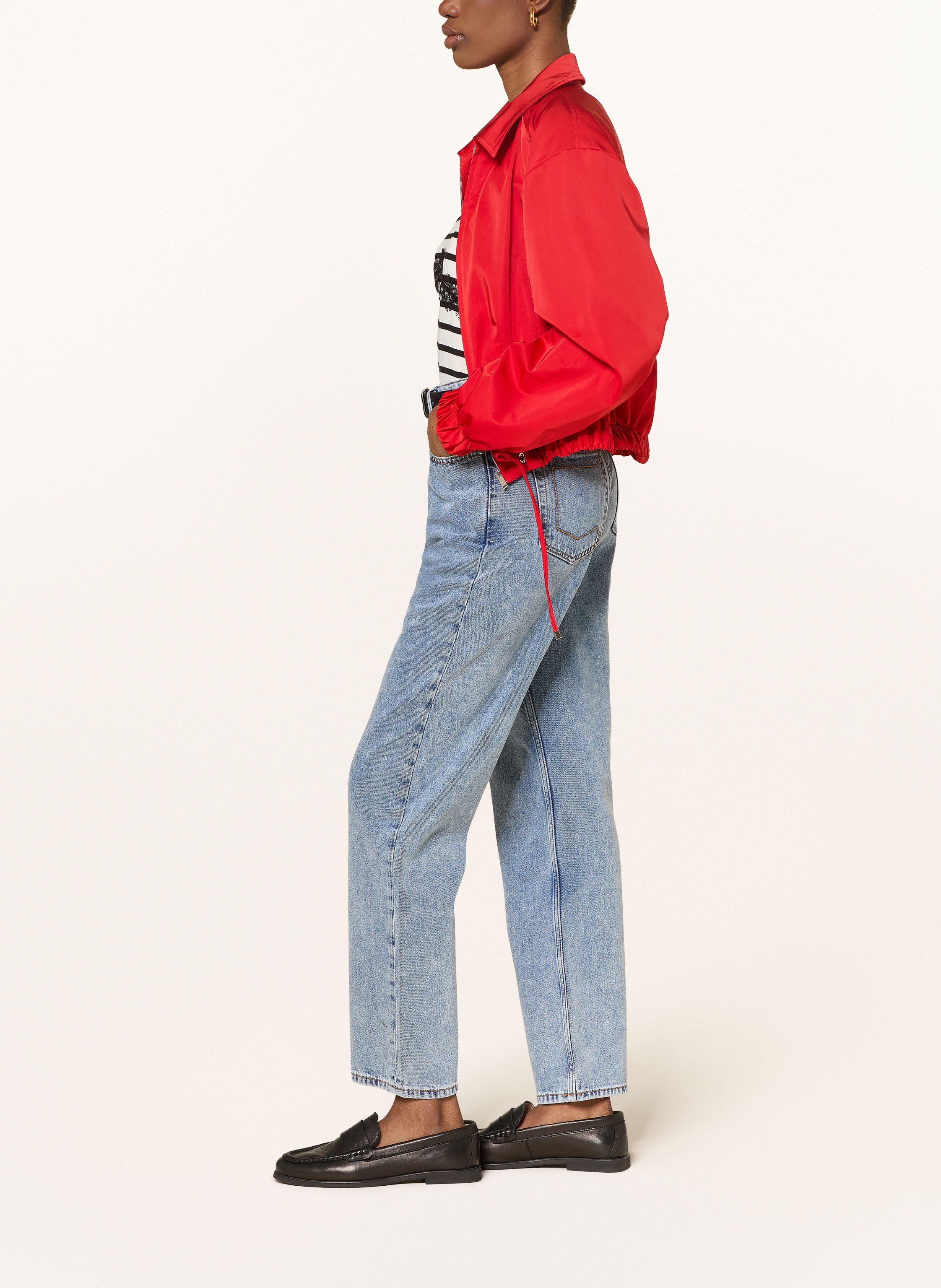 Thumbnail - Claudie Pierlot Straight-Jeans Daria blau