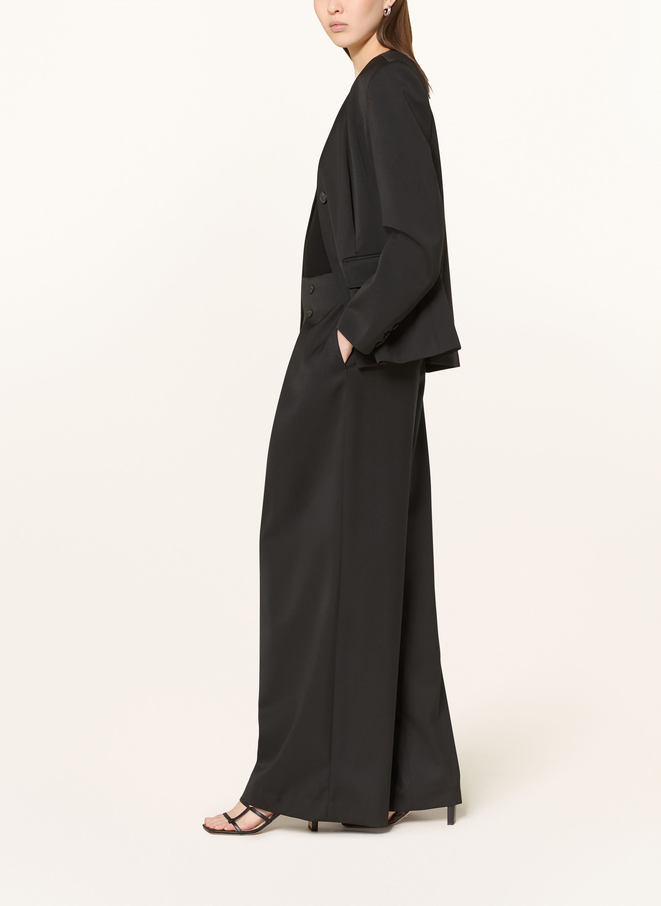 Thumbnail - Claudie Pierlot Marlenehose schwarz