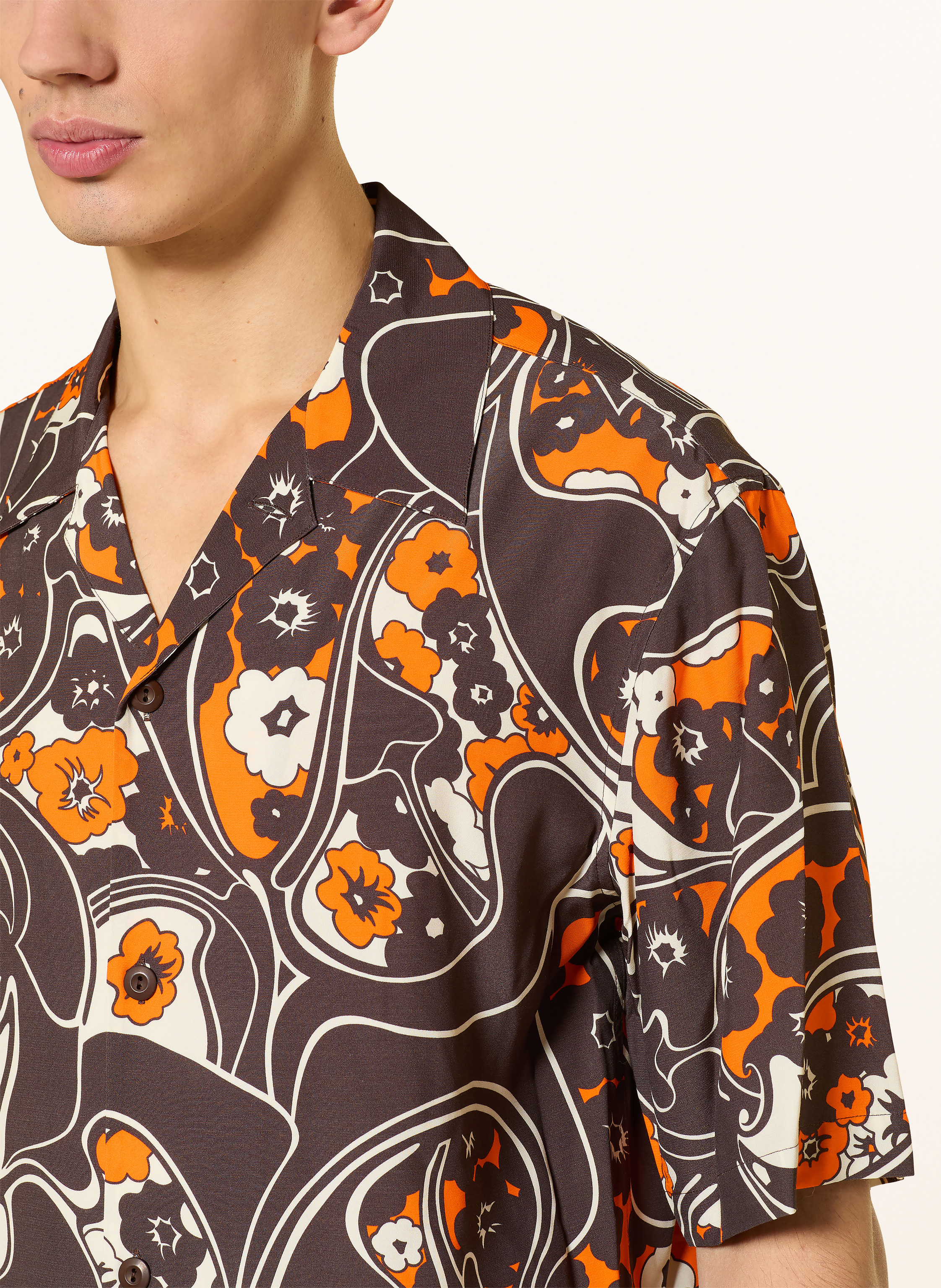 Thumbnail - Sandro Resorthemd Regular Fit braun