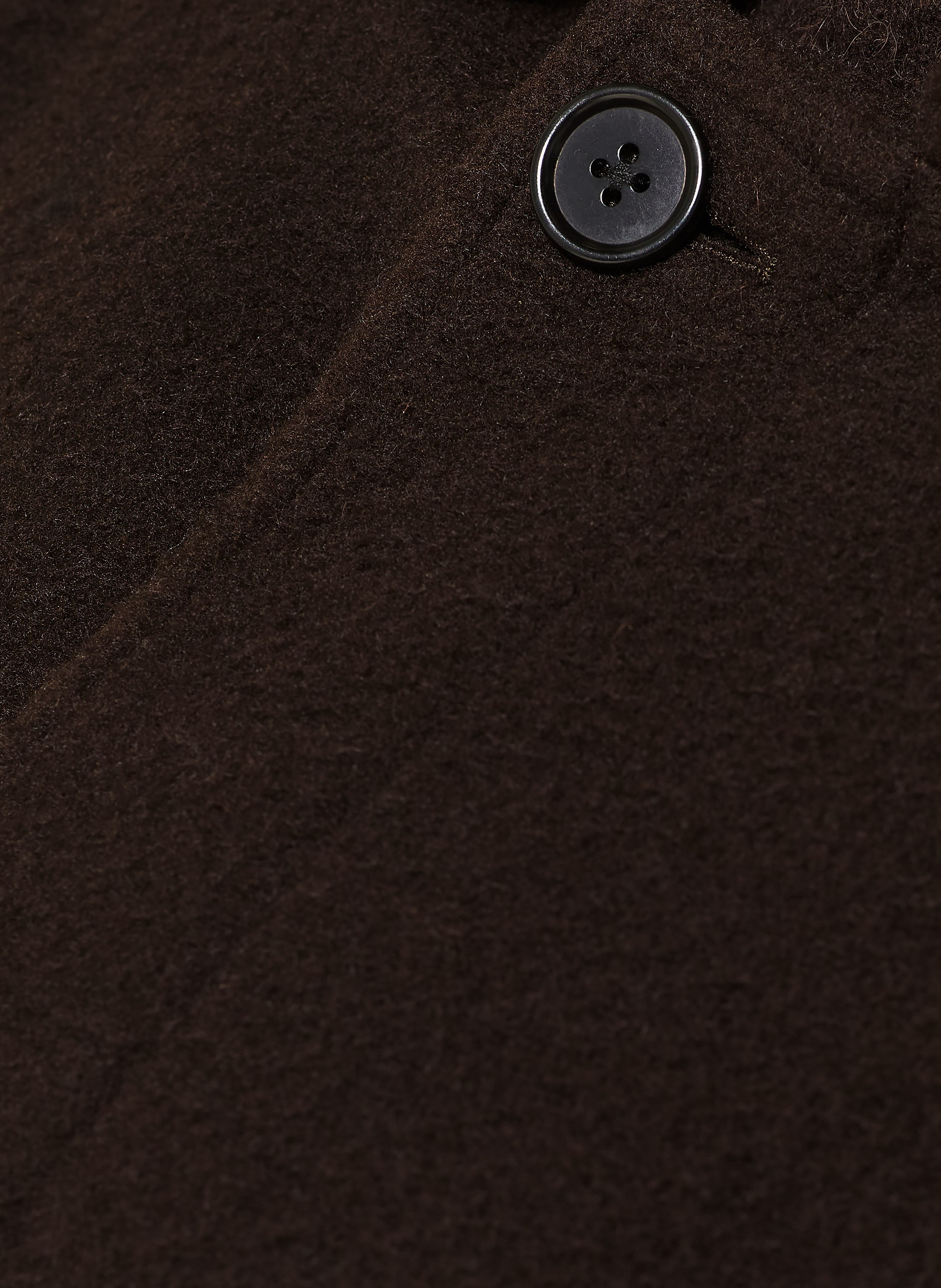 Thumbnail - Allsaints Wollmantel Duke braun