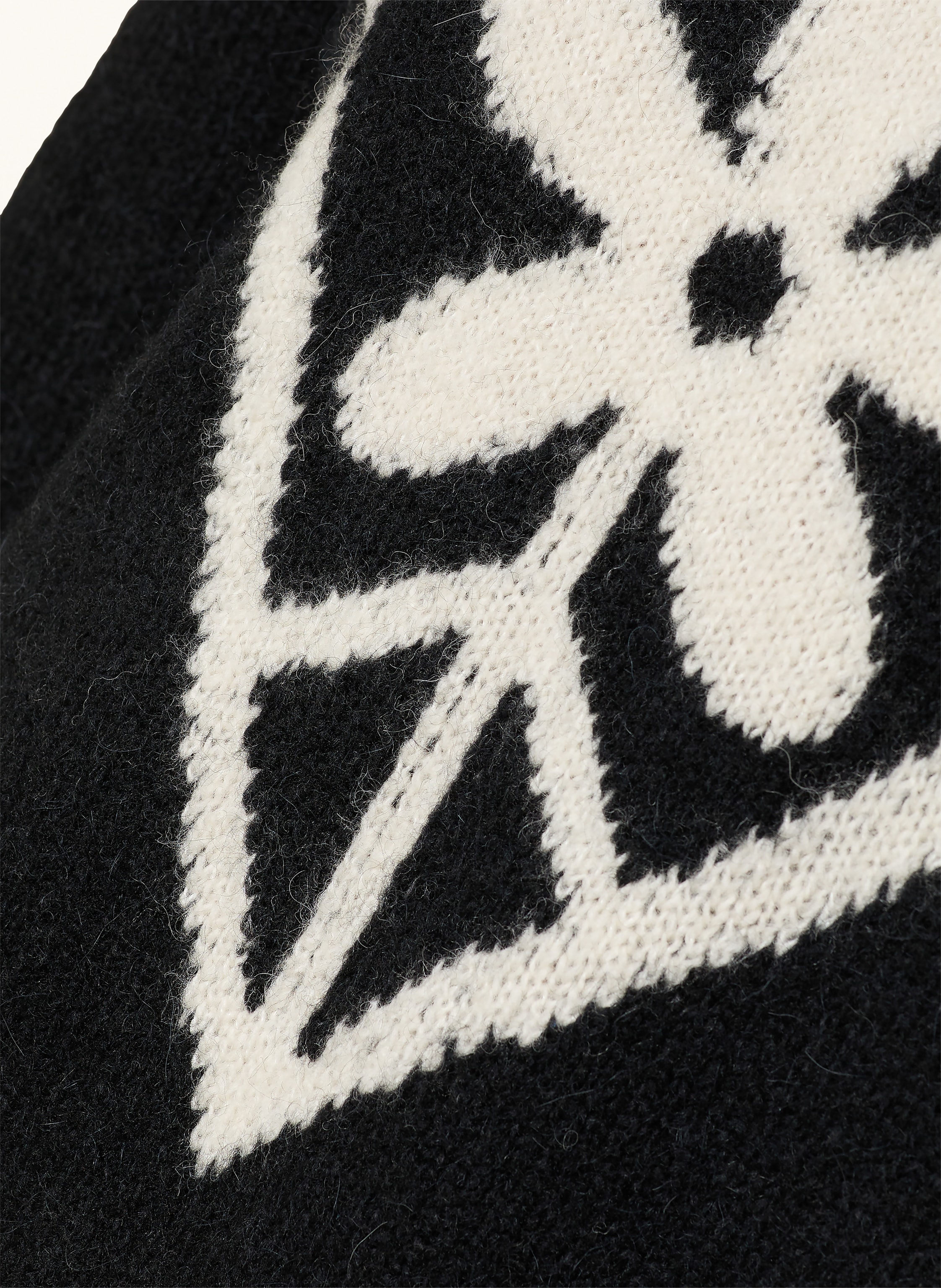 Thumbnail - Allsaints Pullover Finden Mit Alpaka schwarz