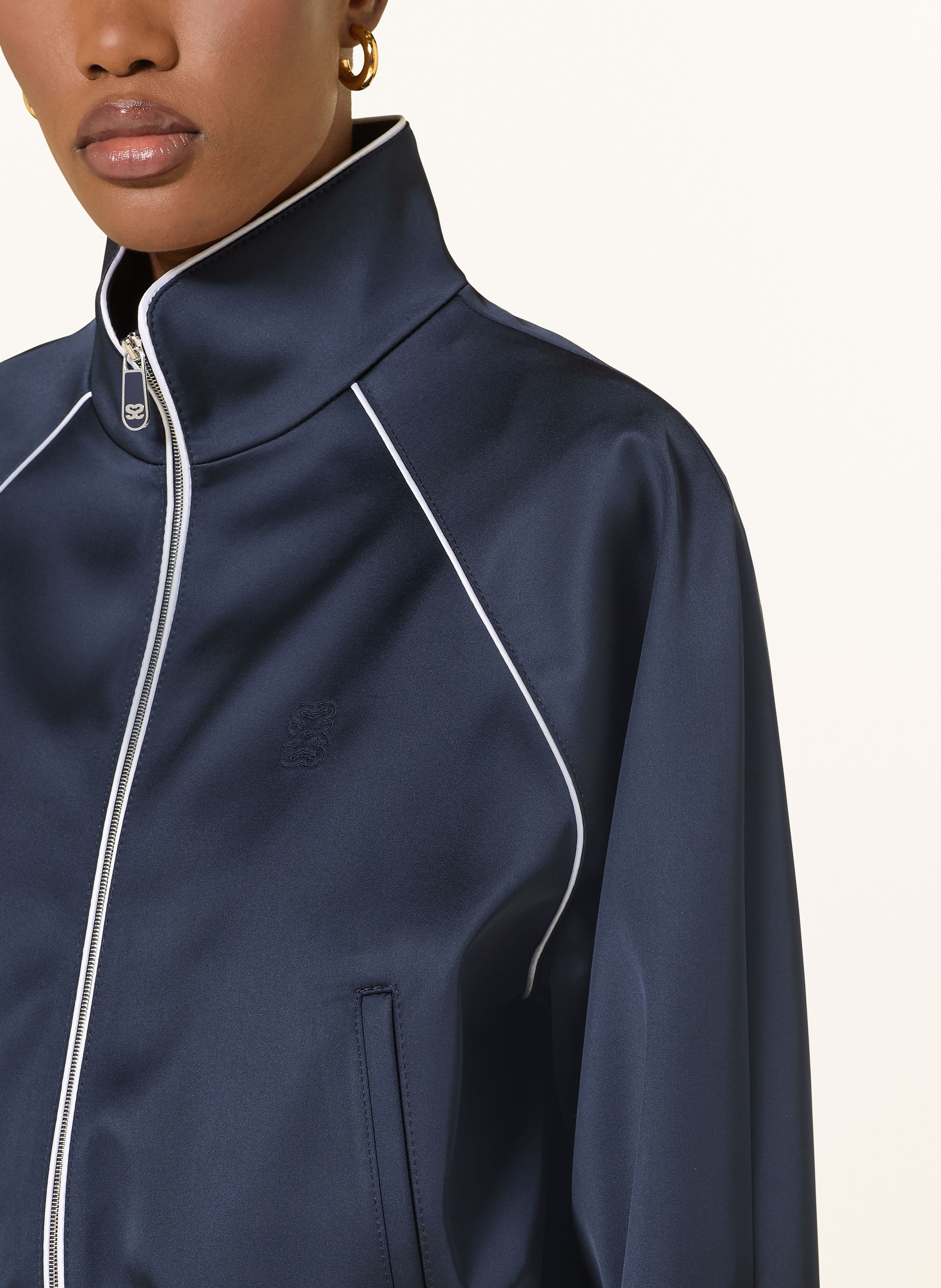 Thumbnail - Sandro Blouson Lizy blau