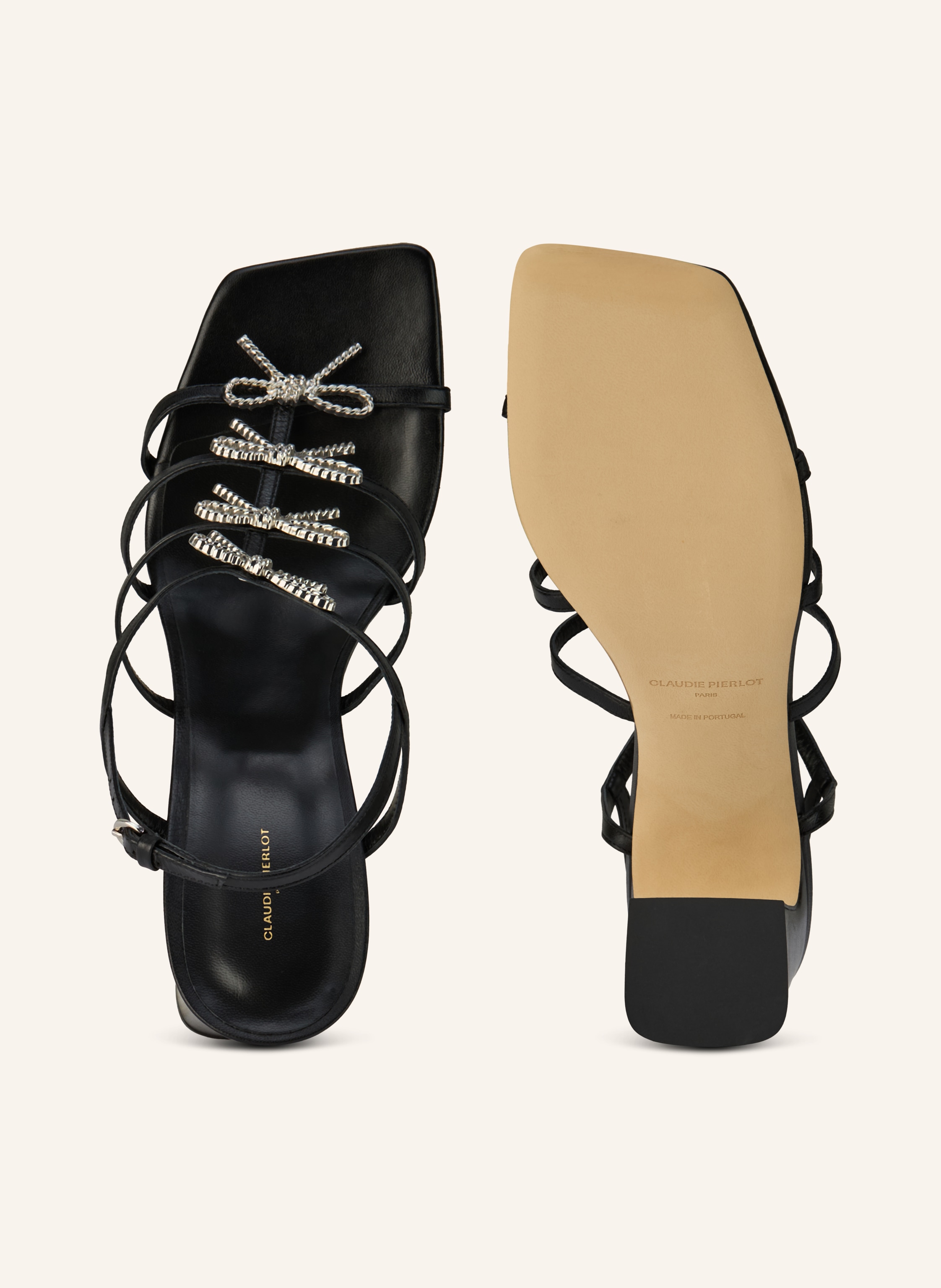 Thumbnail - Claudie Pierlot Sandaletten schwarz