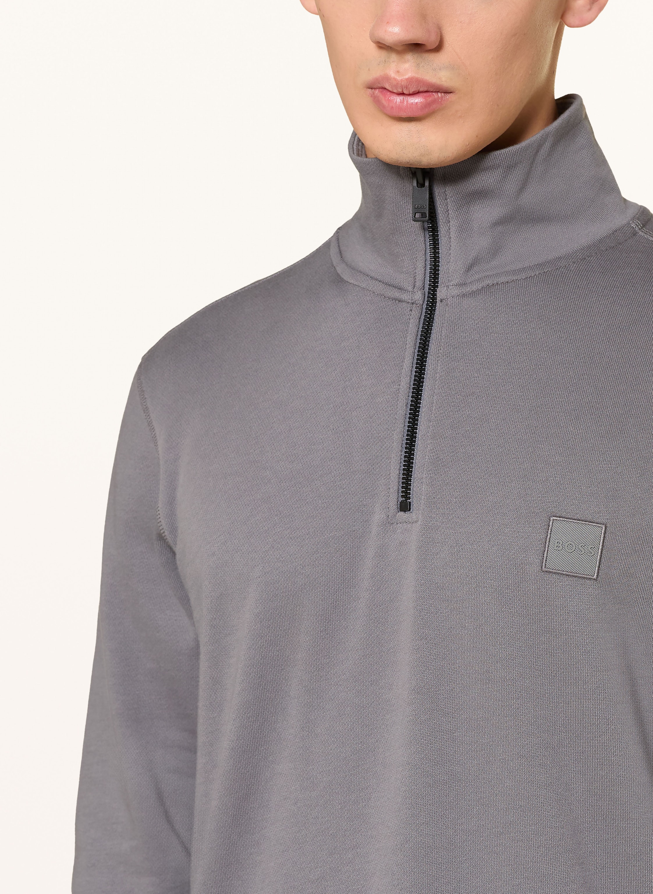 Thumbnail - Boss Sweat-Troyer Zetrust grau