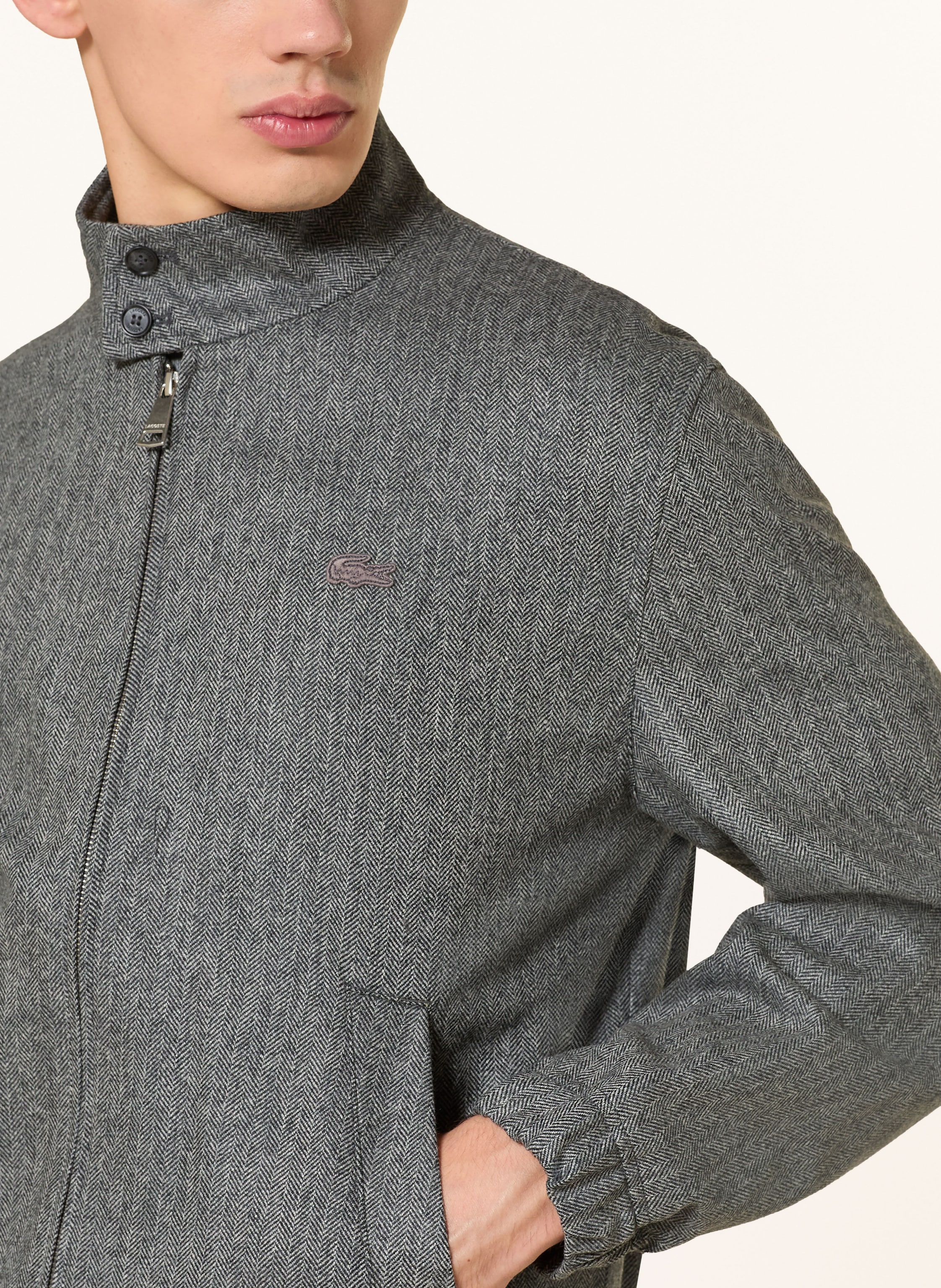 Thumbnail - Lacoste Jacke grau