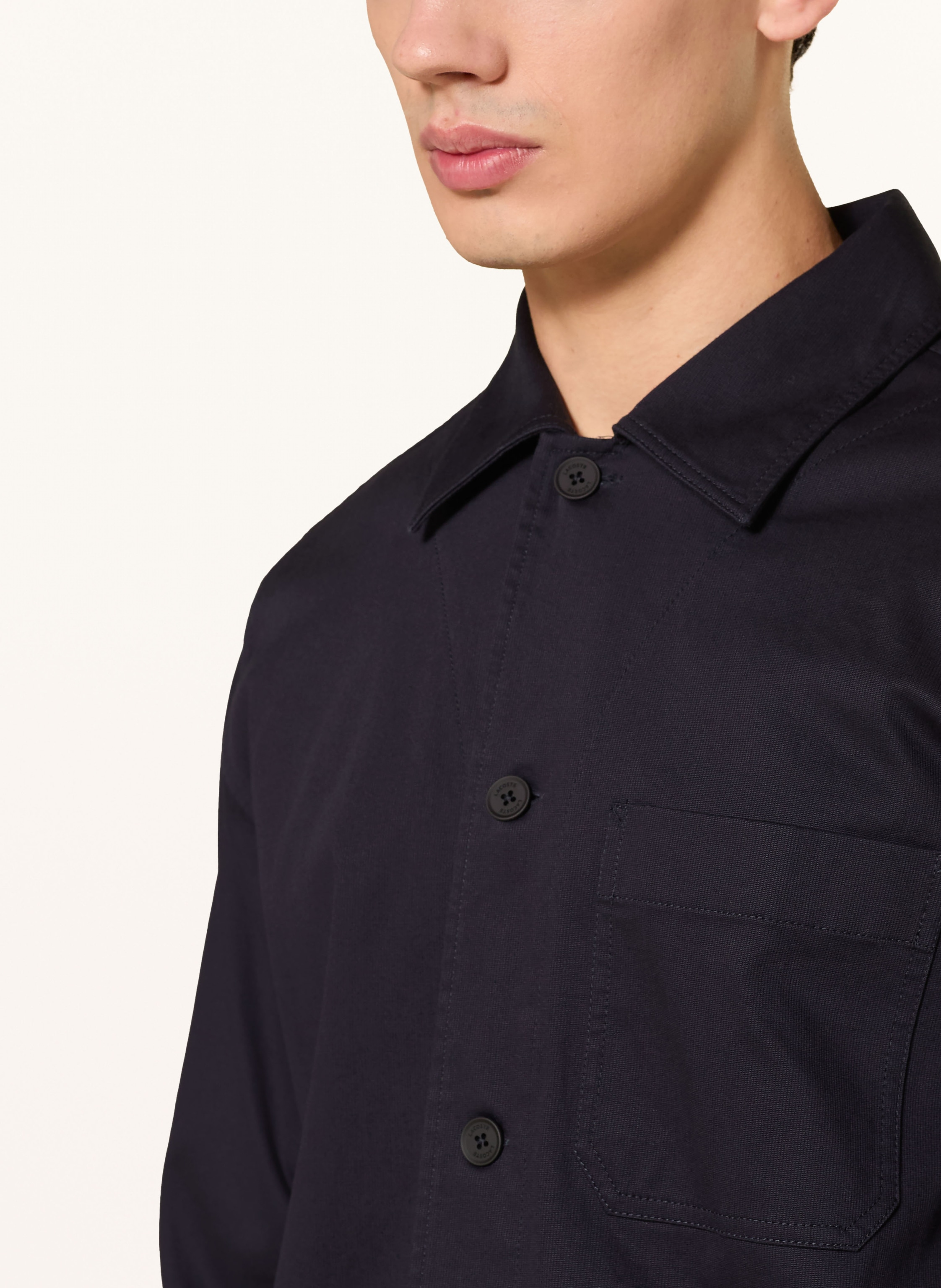 Thumbnail - Lacoste Overjacket blau
