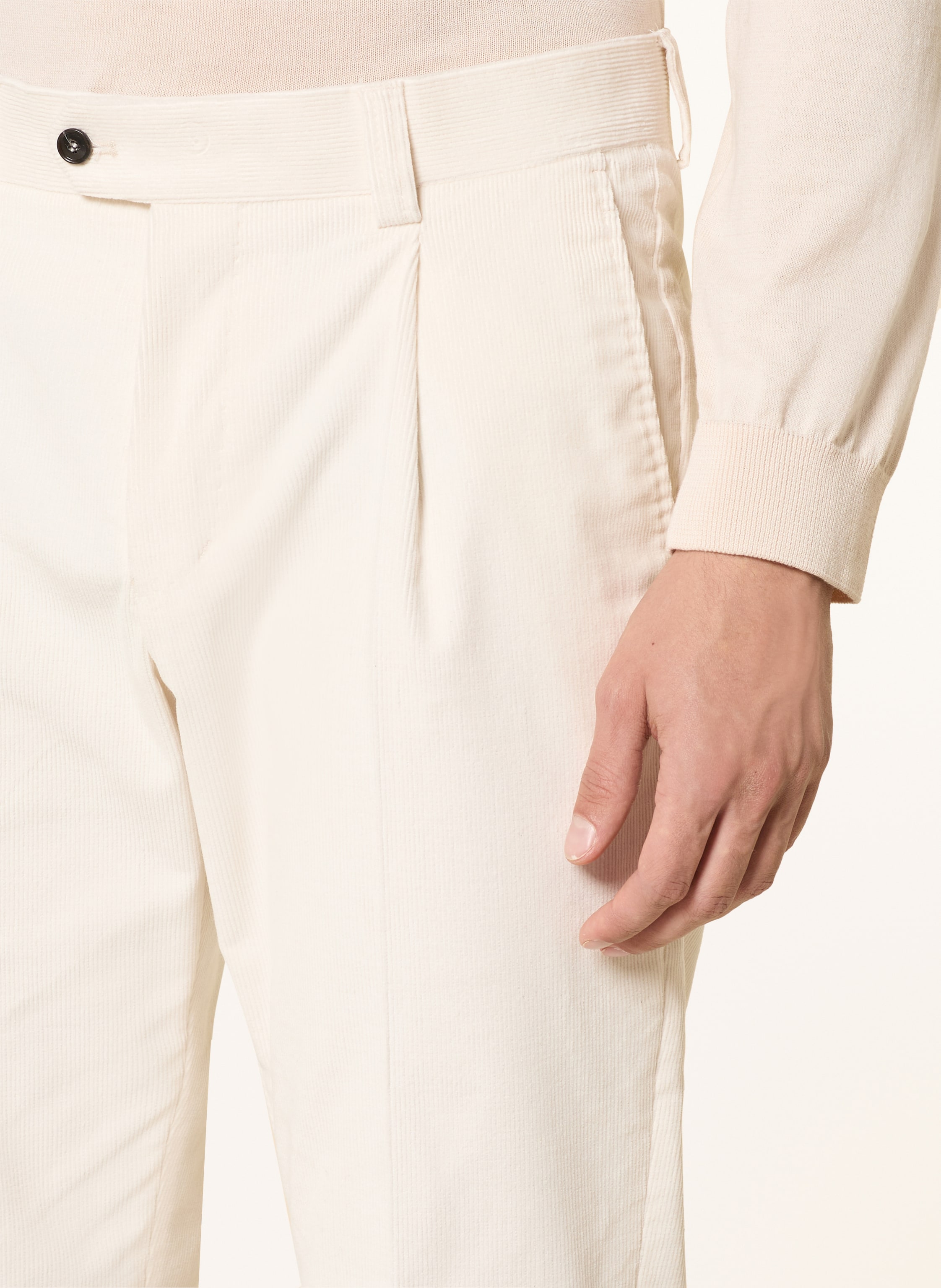 Thumbnail - Tiger Of Sweden Cordchino Tenuta P Slim Fit weiss