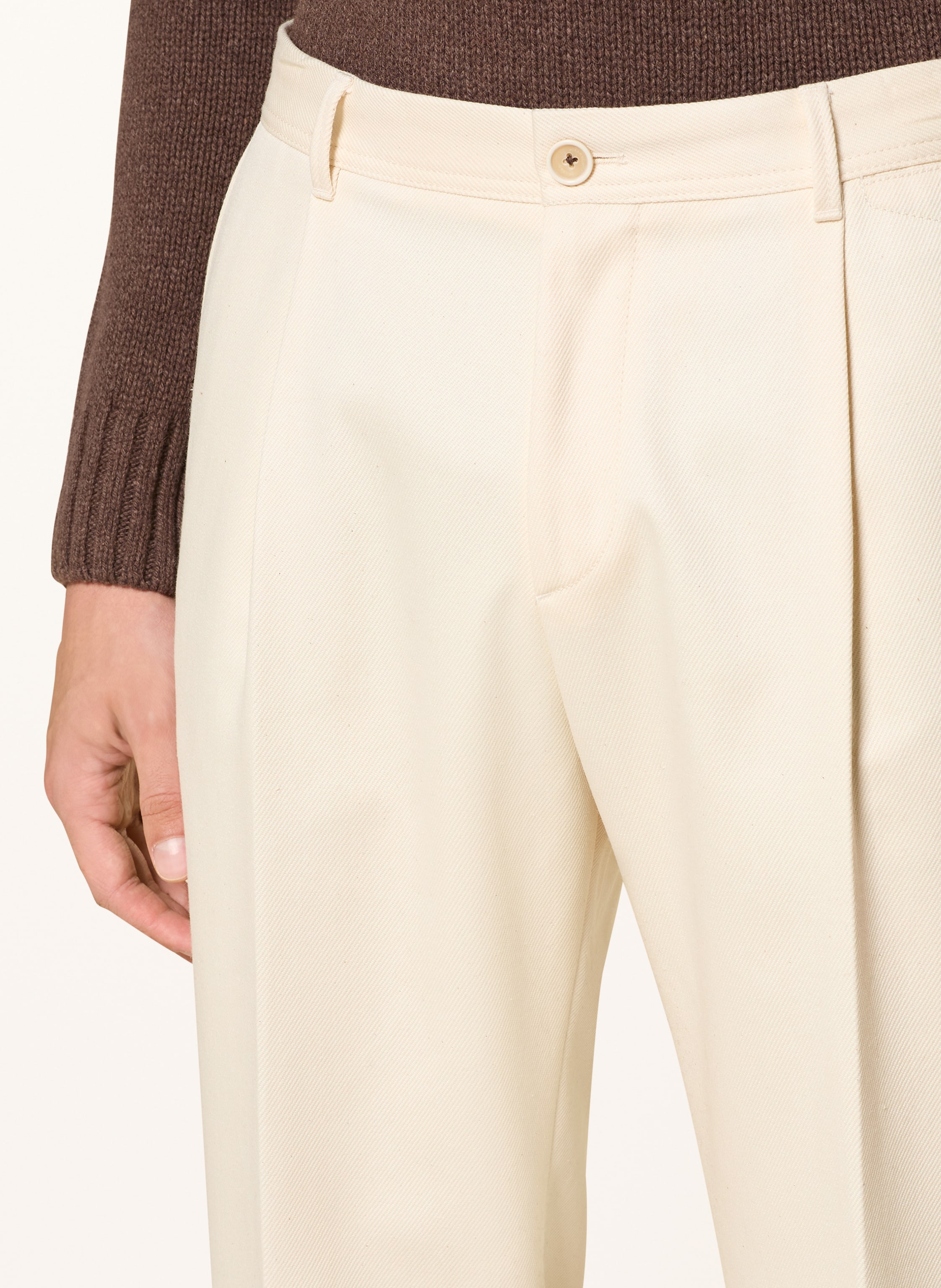 Thumbnail - Windsor. Hose Faso Modern Fit weiss