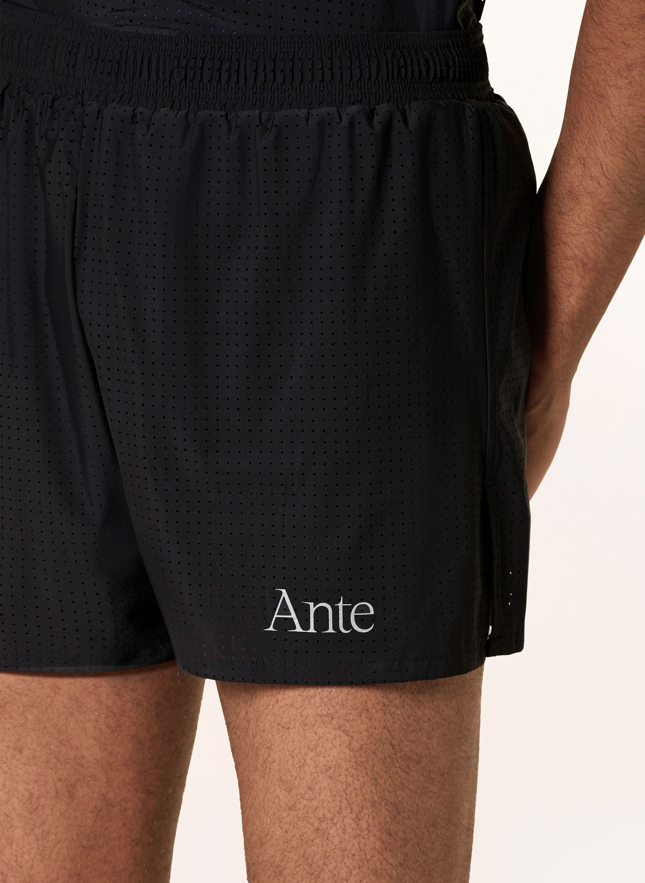 Thumbnail - Ante 2-In-1-Laufshorts Elite schwarz