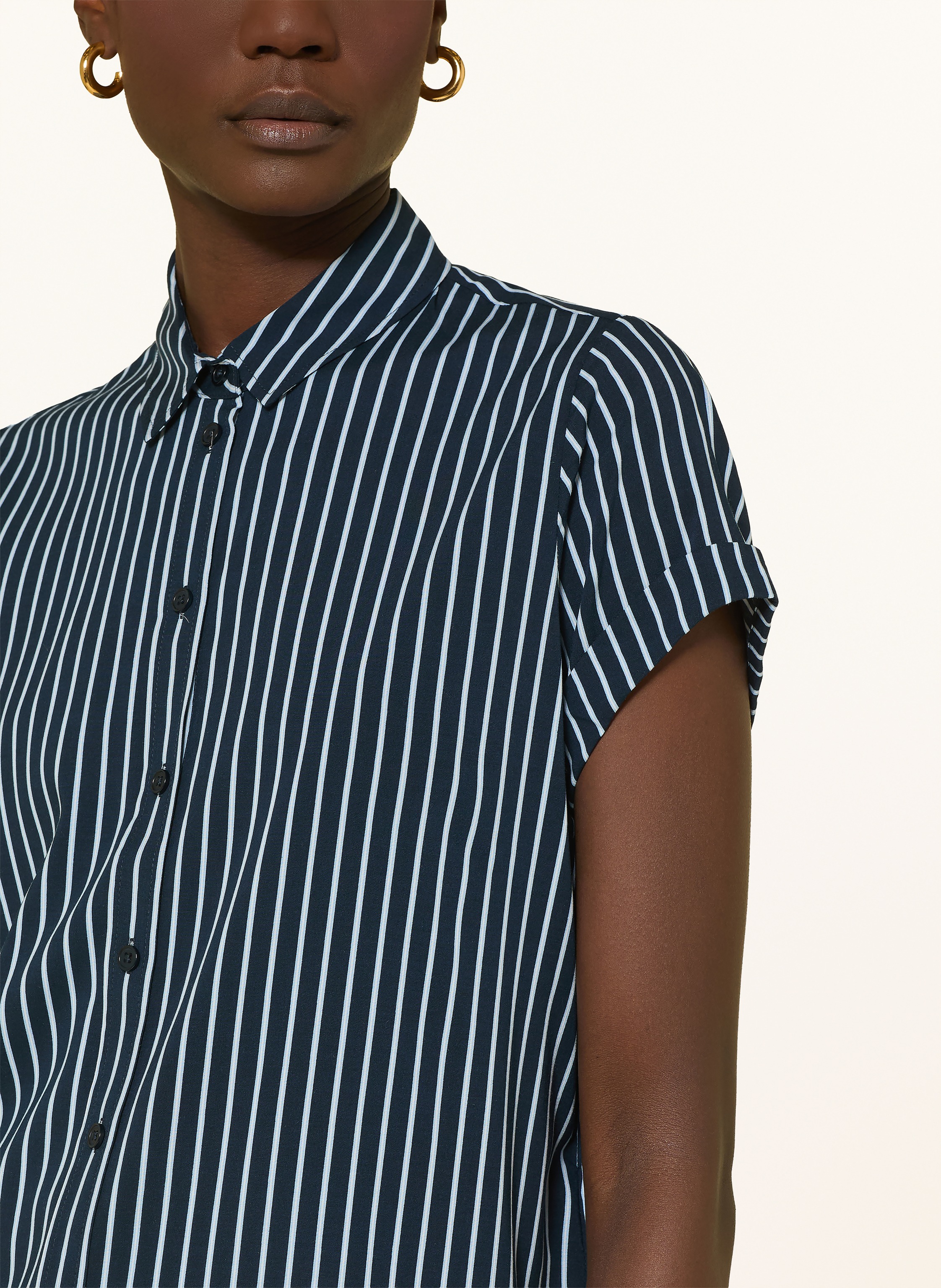 Thumbnail - Samsøe  Samsøe Hemdbluse Majan blau