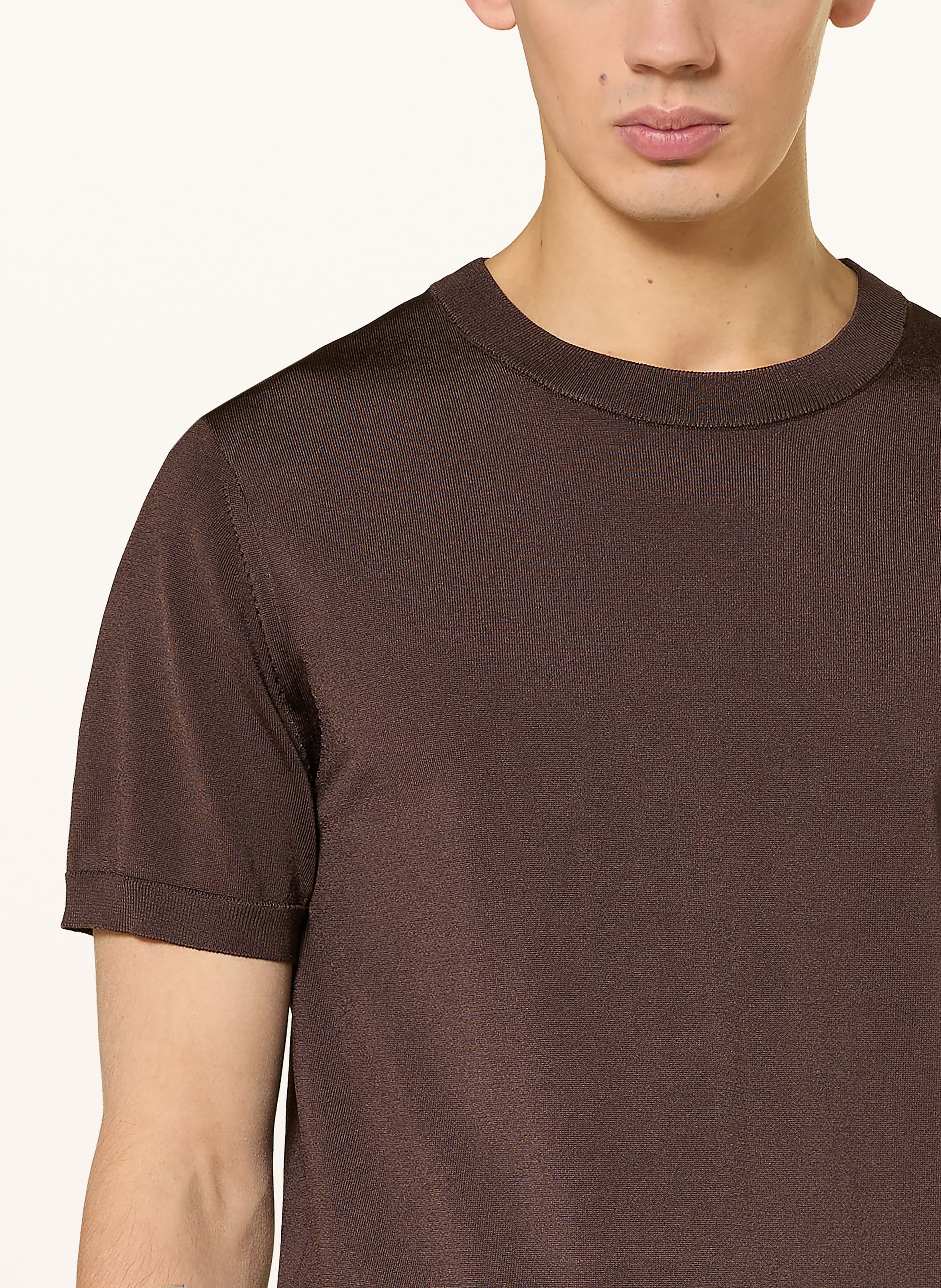 Thumbnail - Sandro Strickshirt braun