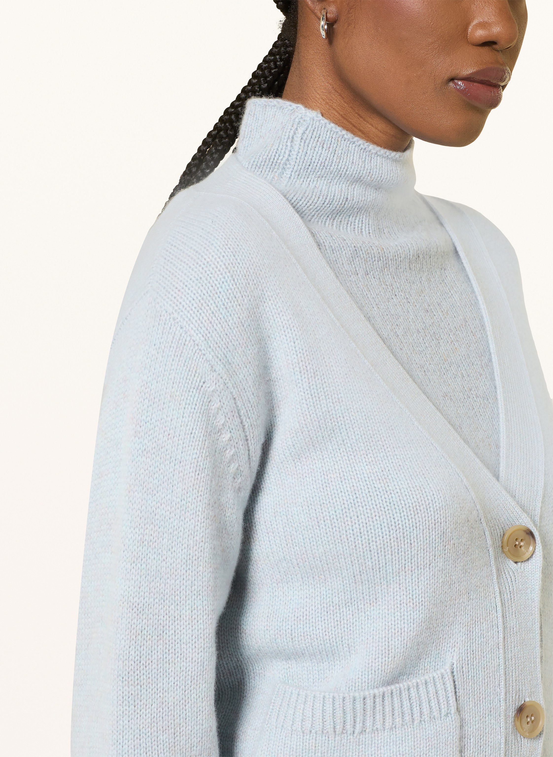 Thumbnail - Lisa Yang Strickjacke Danni Aus Cashmere blau