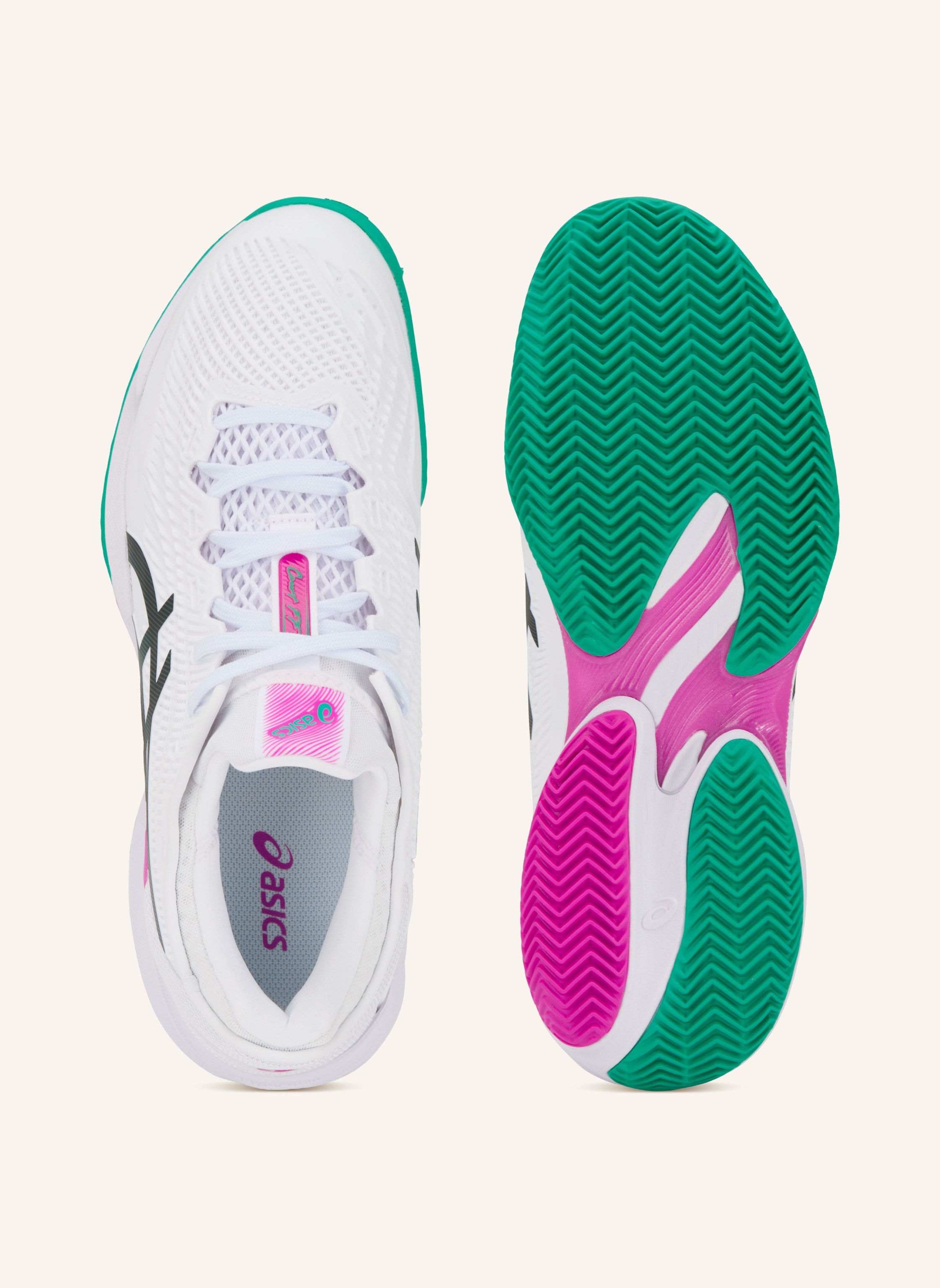 Thumbnail - Asics Tennisschuhe Court Ff 3 Clay weiss