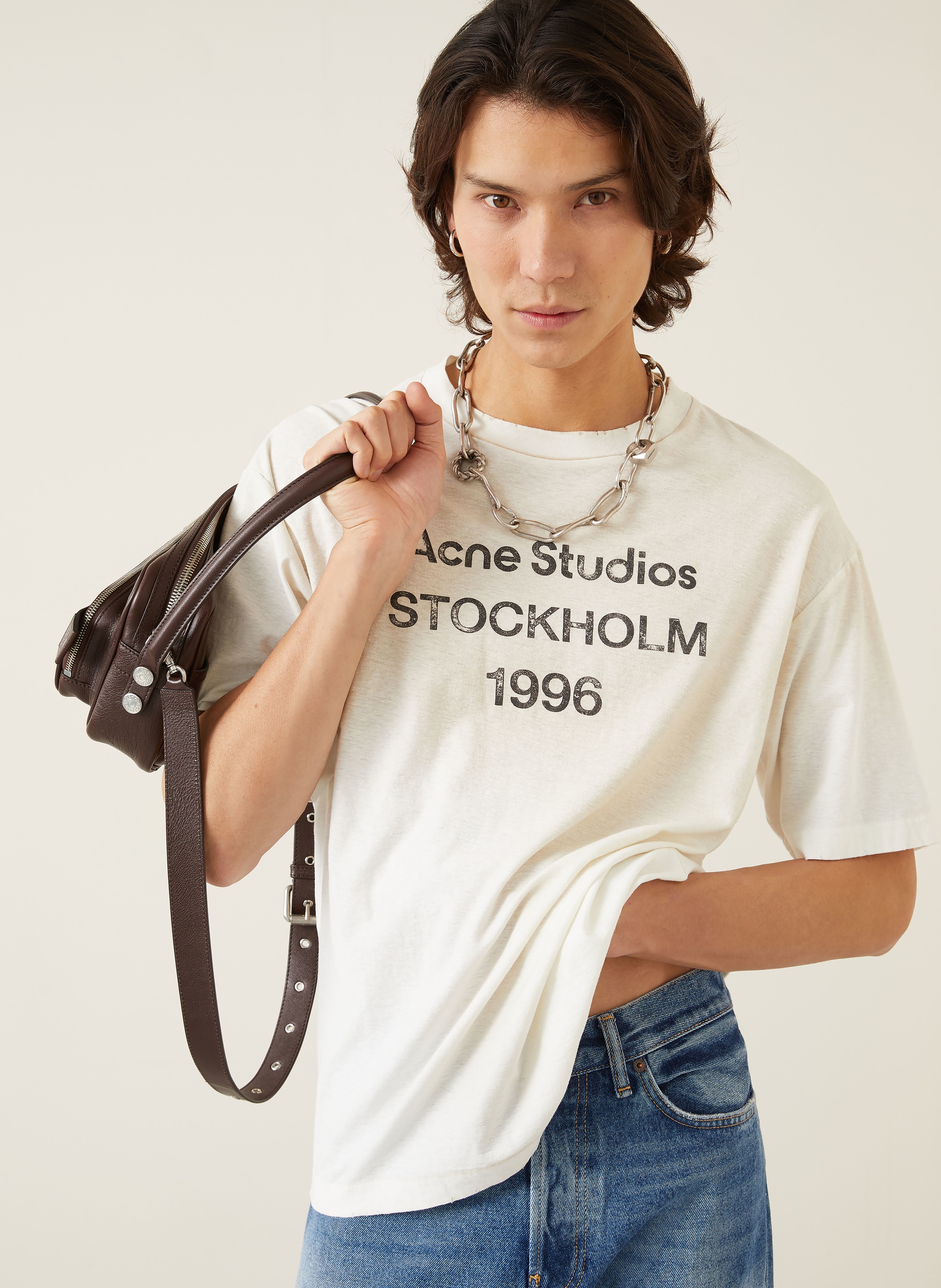 Thumbnail - Acne Studios T-Shirt weiss