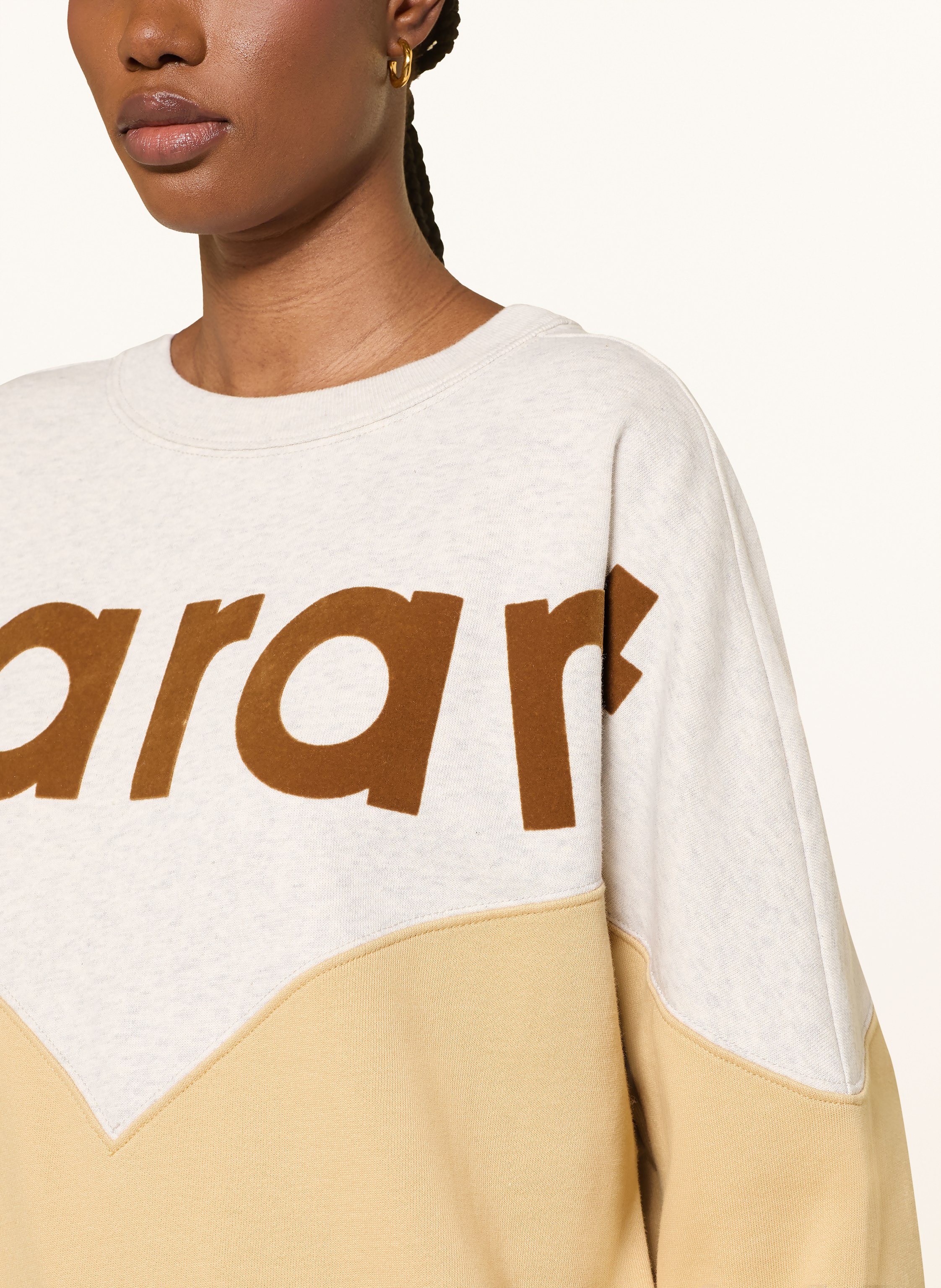 Thumbnail - Marant Étoile Sweatshirt Houston beige
